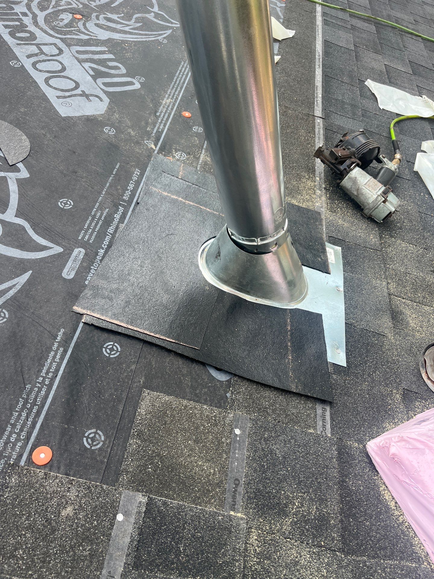 Residential Roofing Installation using Owen's Corning Duration (Lifetime) Shingles by Roof Repair Company