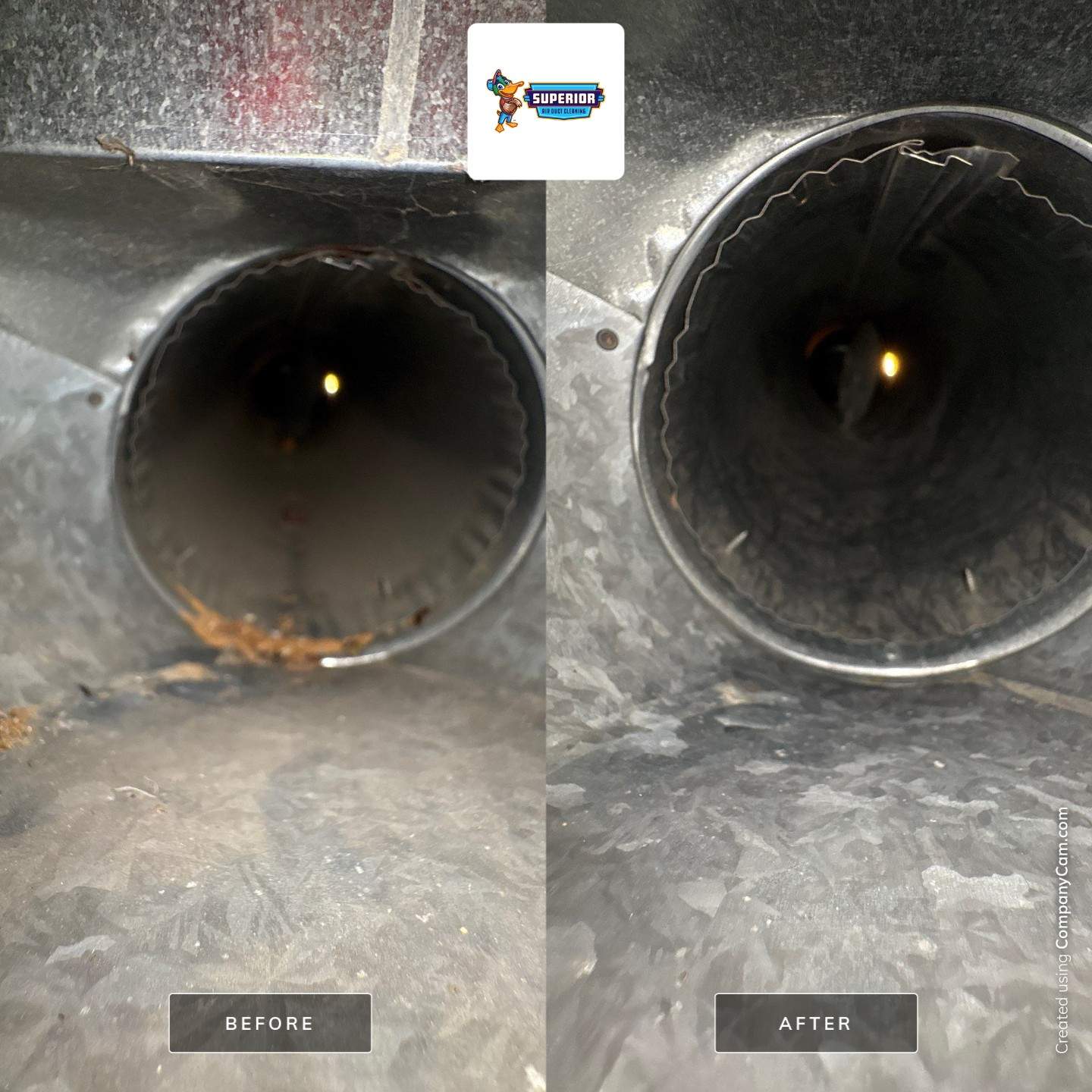 Air Duct Cleaning With a Vacuum Truck in Deerfield, OH by Superior Air Duct Cleaning