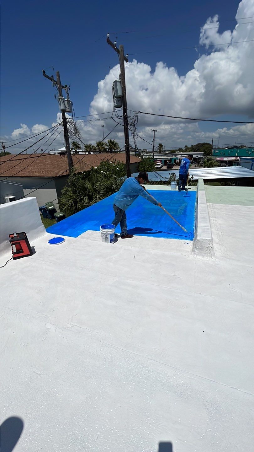 Market Street Coating by Bayfront Roofing and Construction