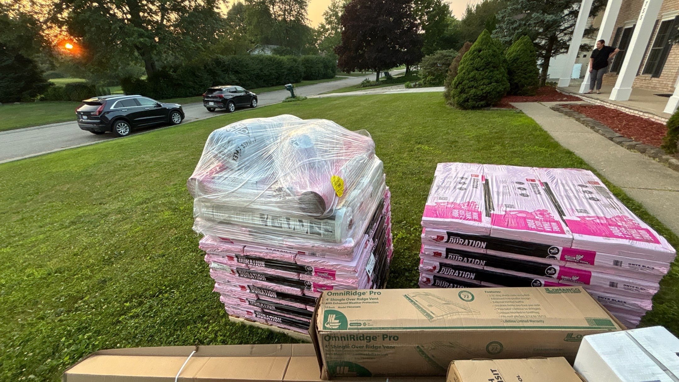 Roof Replacement using Owens Corning Onyx Black by 180 Contractors