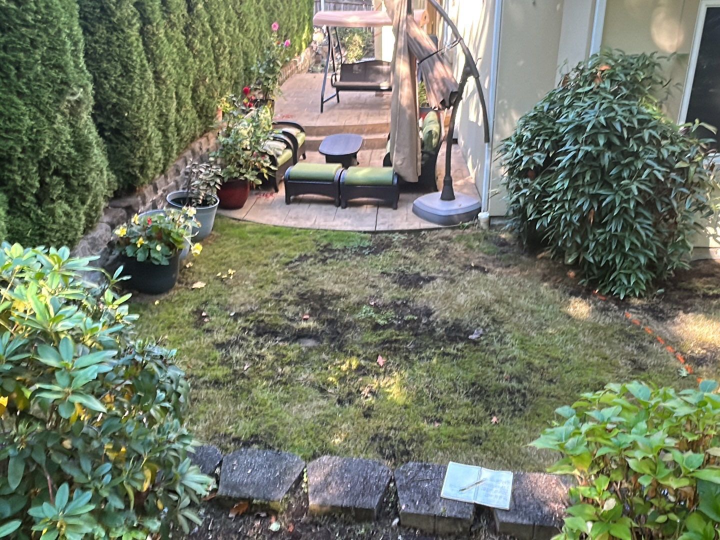 Stamped Concrete Patio  by Jireh Asphalt & Concrete Inc 