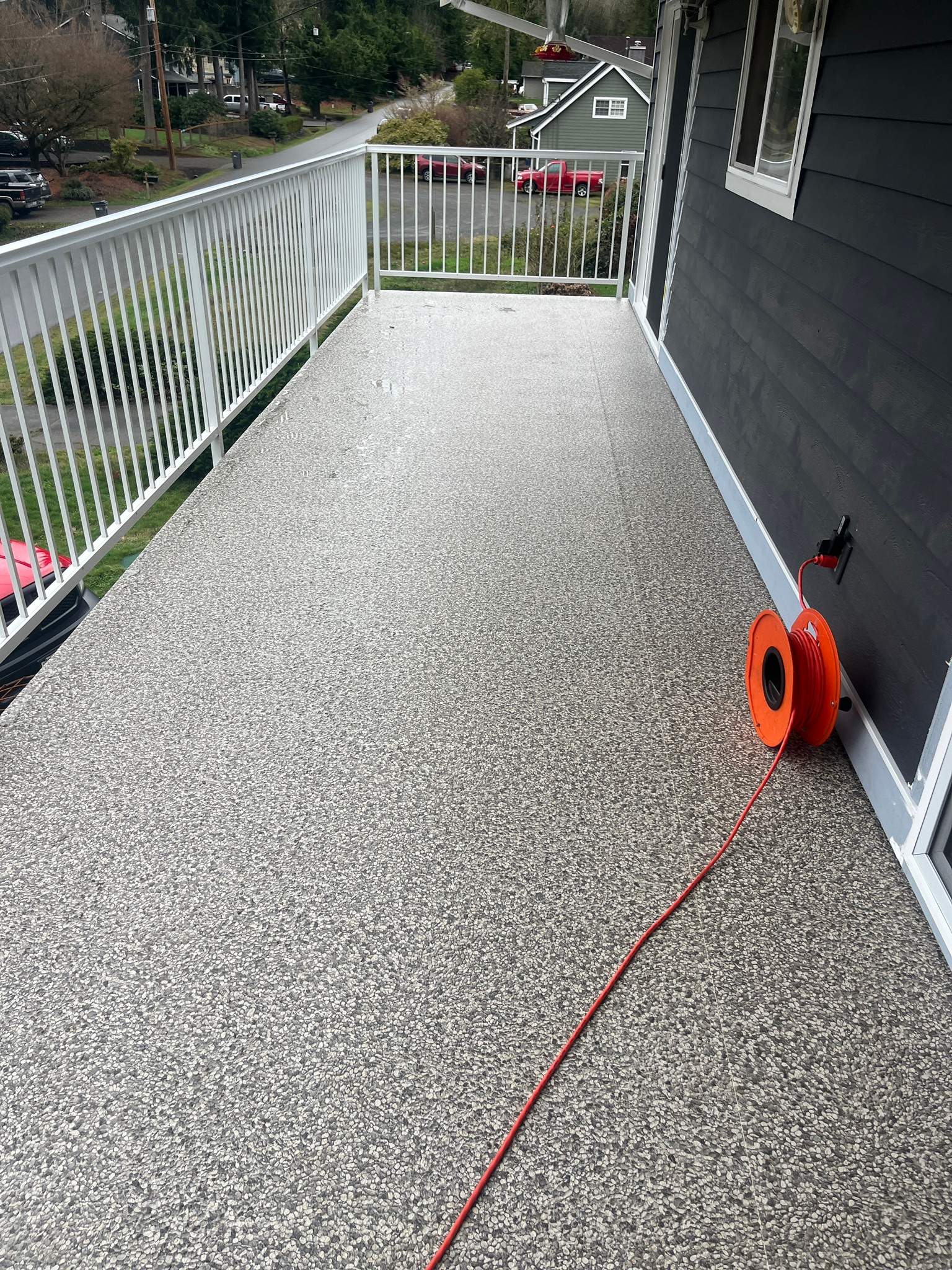 Residential Duradek Installation in Kingston, WA by Hanley Construction