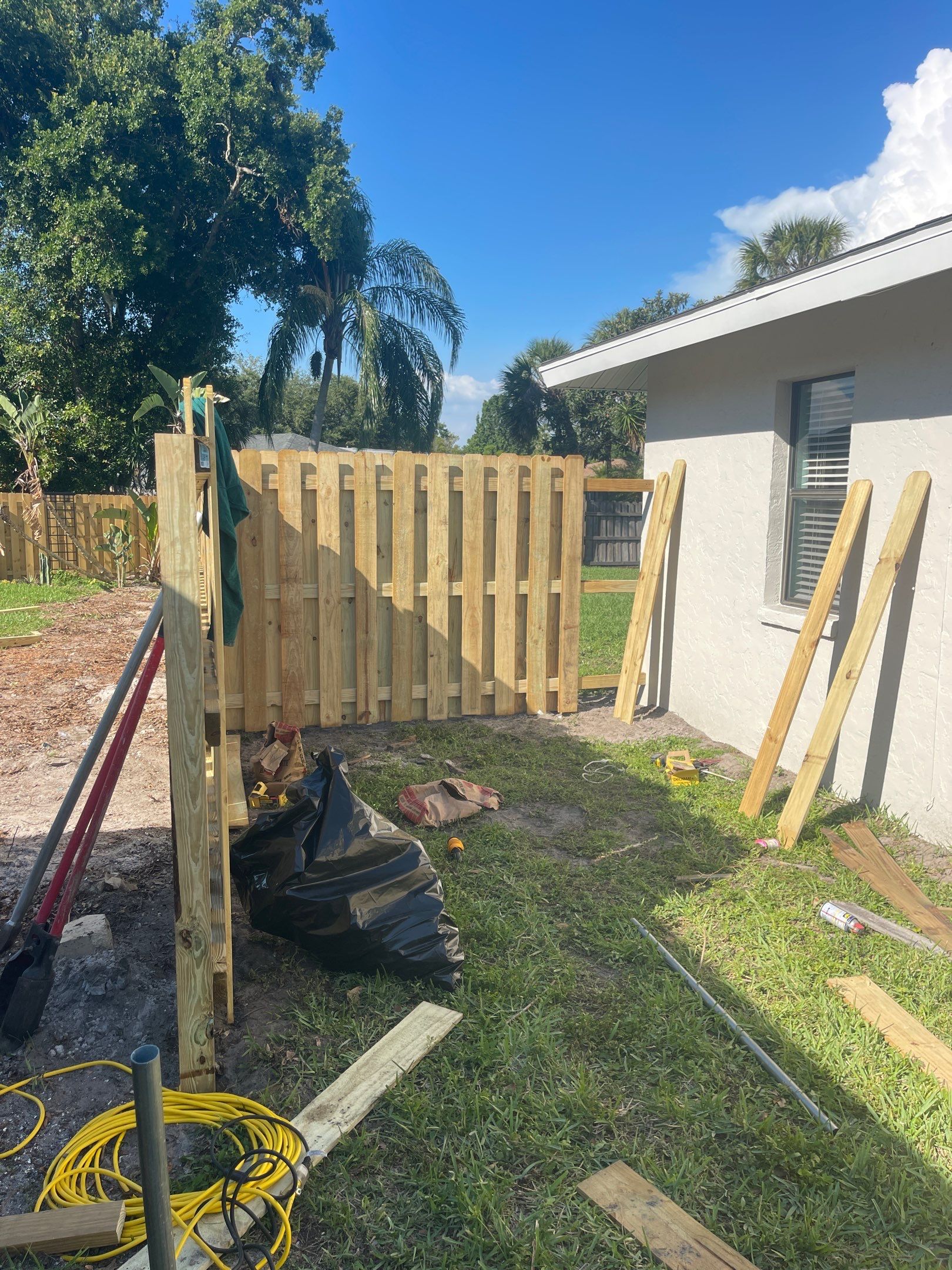 Sarasota, FL 6ft. Tall Treated Board on Board Privacy Fence by Asap fence and gates, LLC