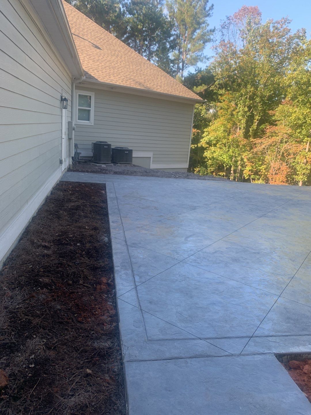 Stamped Concrete Patio by Xtreme Concrete Services