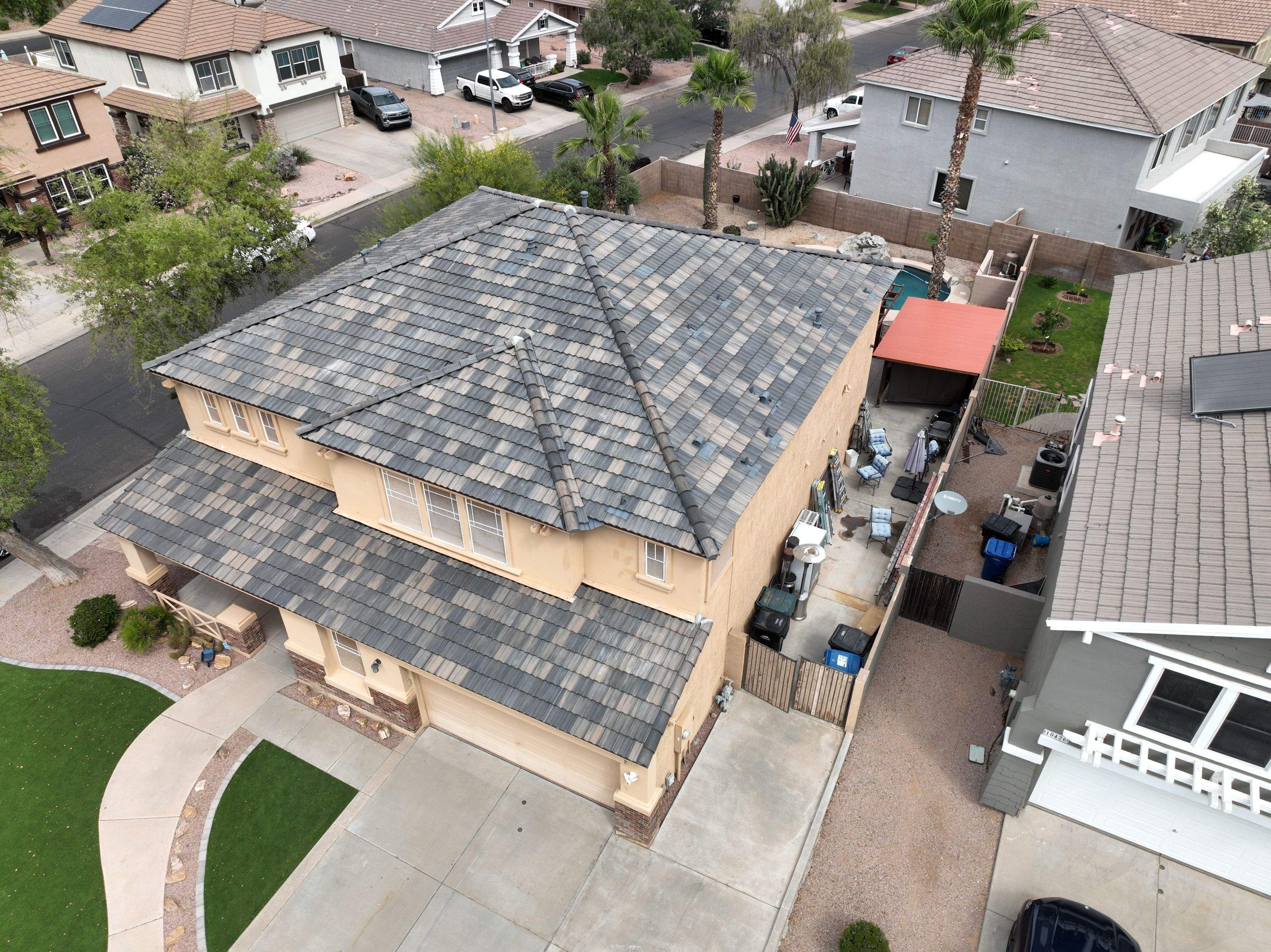 Tile Re-roof  by Mighty Dog Roofing East Valley