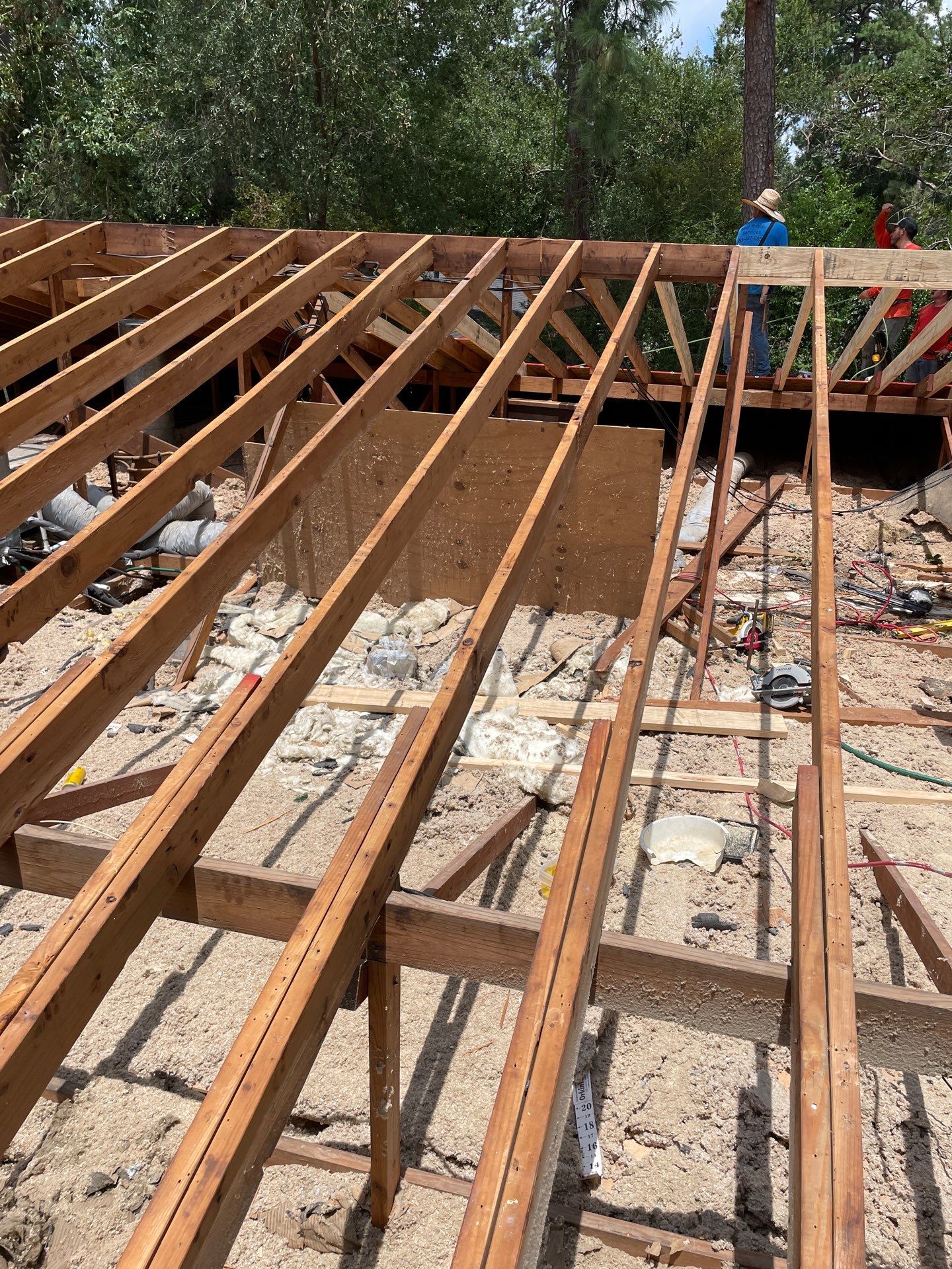 Residential Roofing Installation using Owen's Corning Duration (Lifetime) Shingles by Roof Repair Company