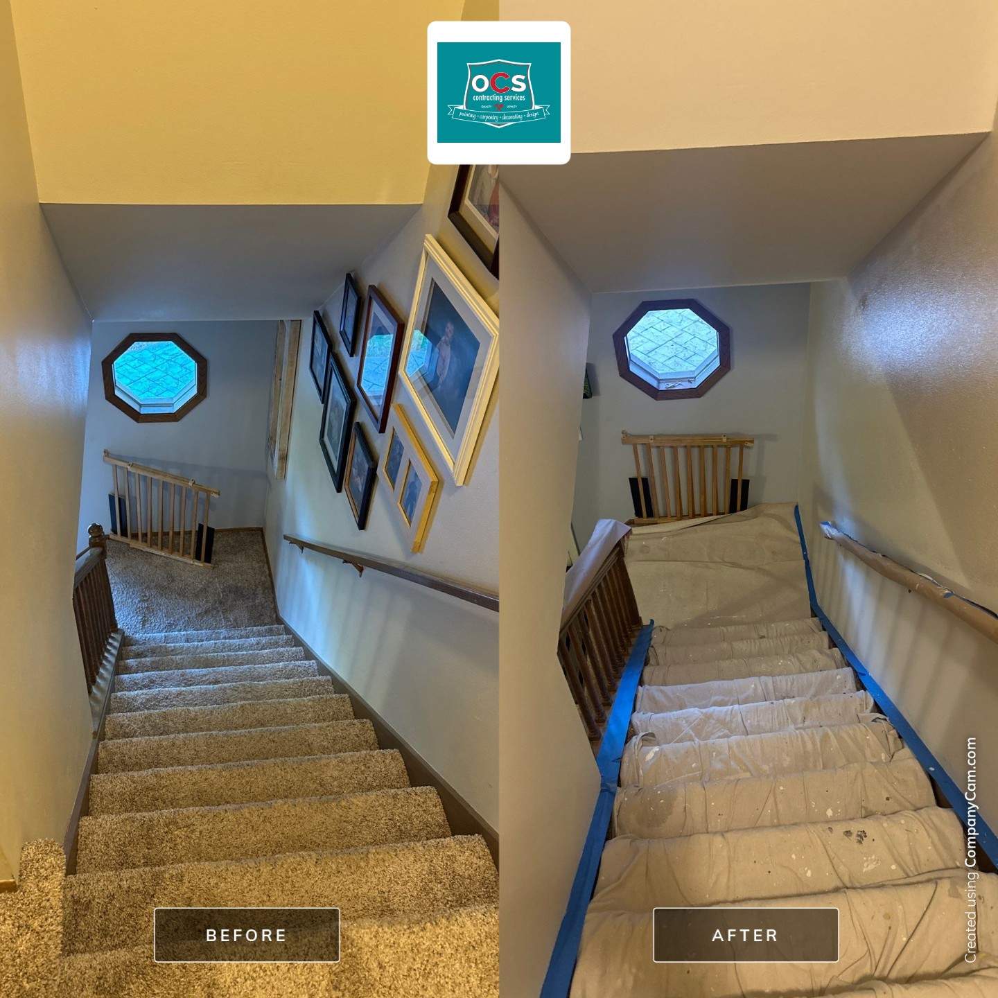 Interior Walls Finishing by OCS Contracting Services