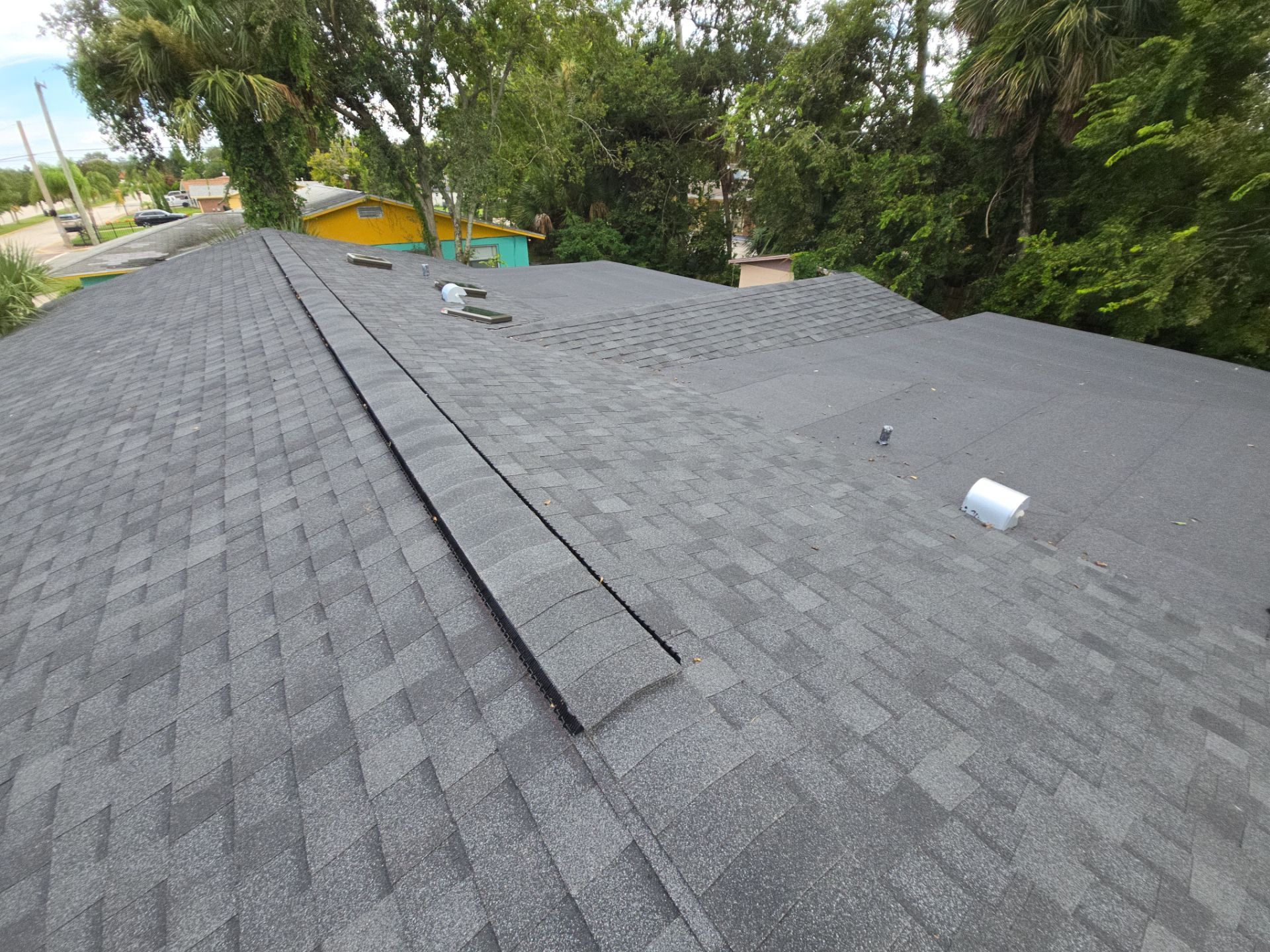 Residential Roof Replacement With Pinnacle Shingles in Daytona Beach by Pinnacle Roofing Group