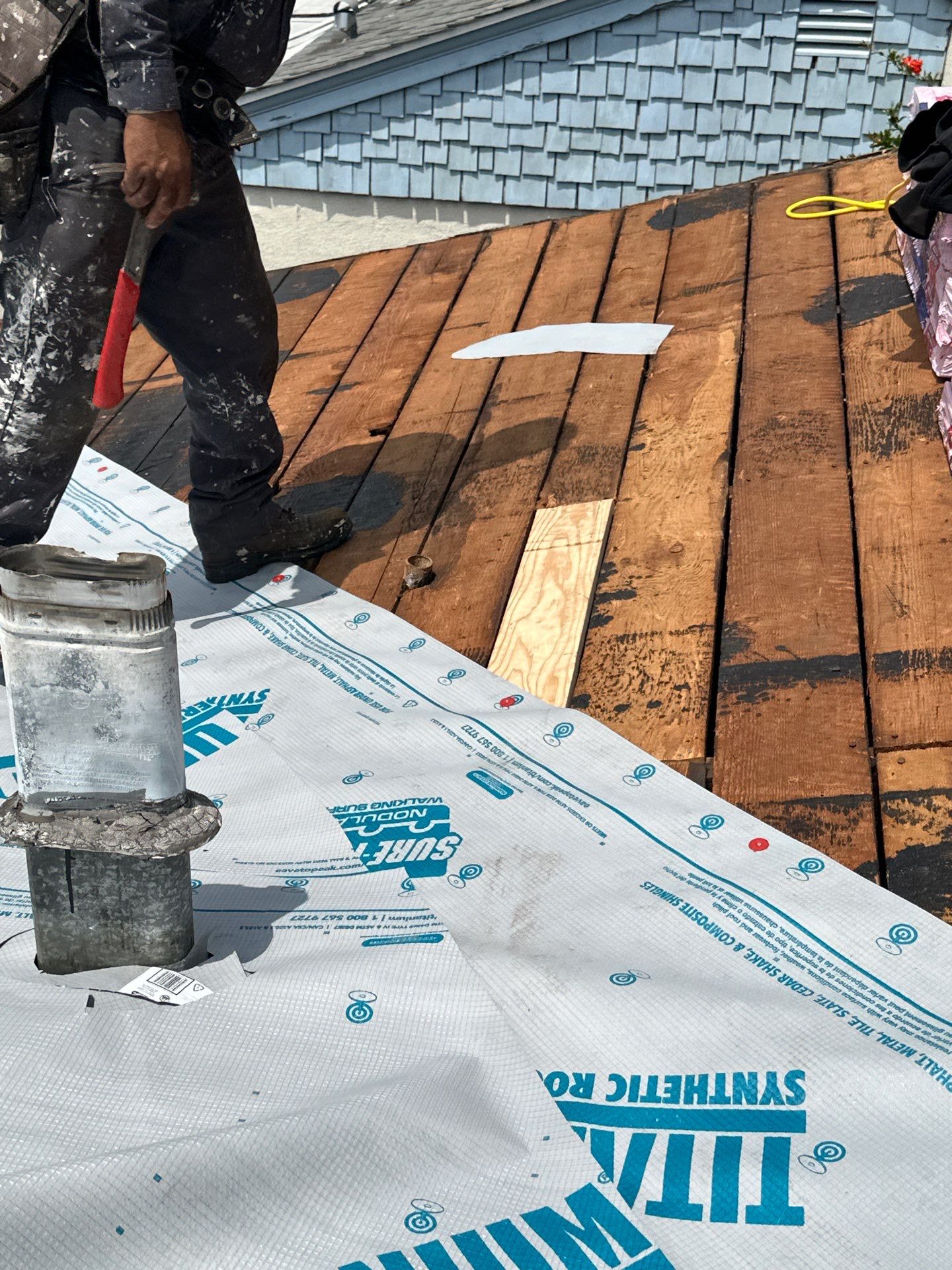 Residential Roofing Installation using Owens Corning Duration Cool Shingles by Hull Brothers Roofing