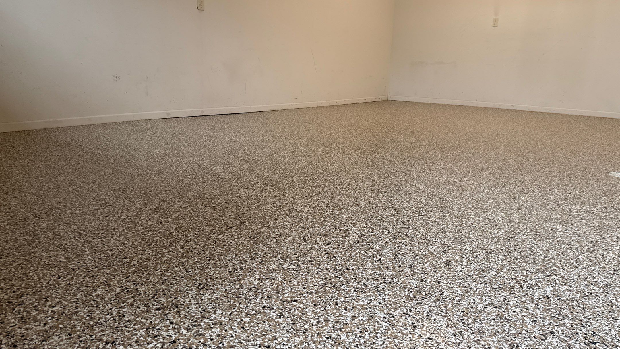 Chekc out this Bean Flake Floor  by Banner Garage