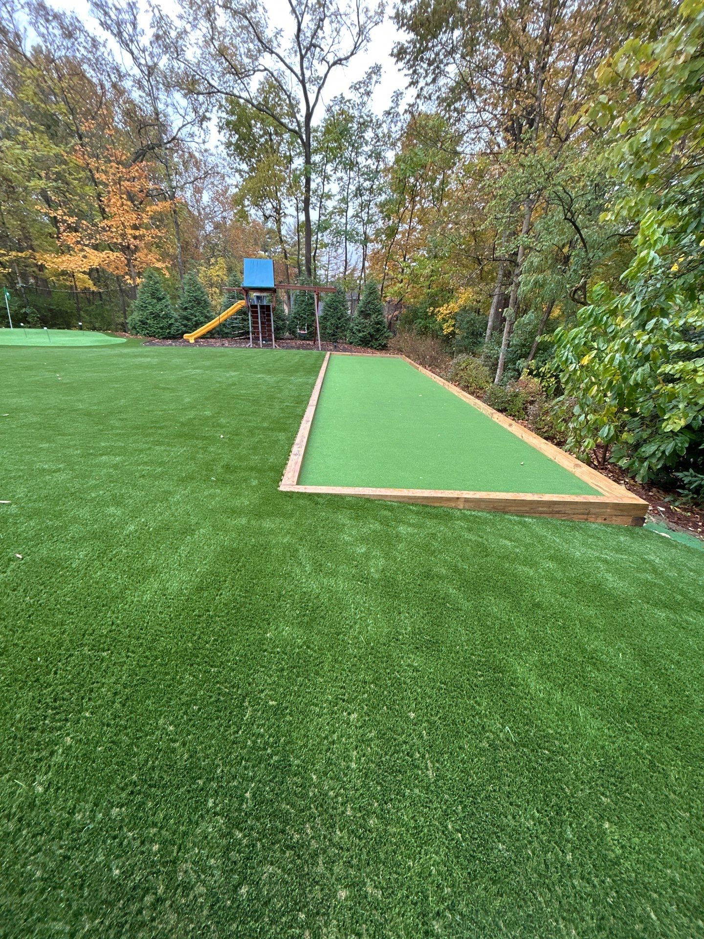 Custom Synthetic Backyard Dream in Cincinnati by Southwest Greens Midwest