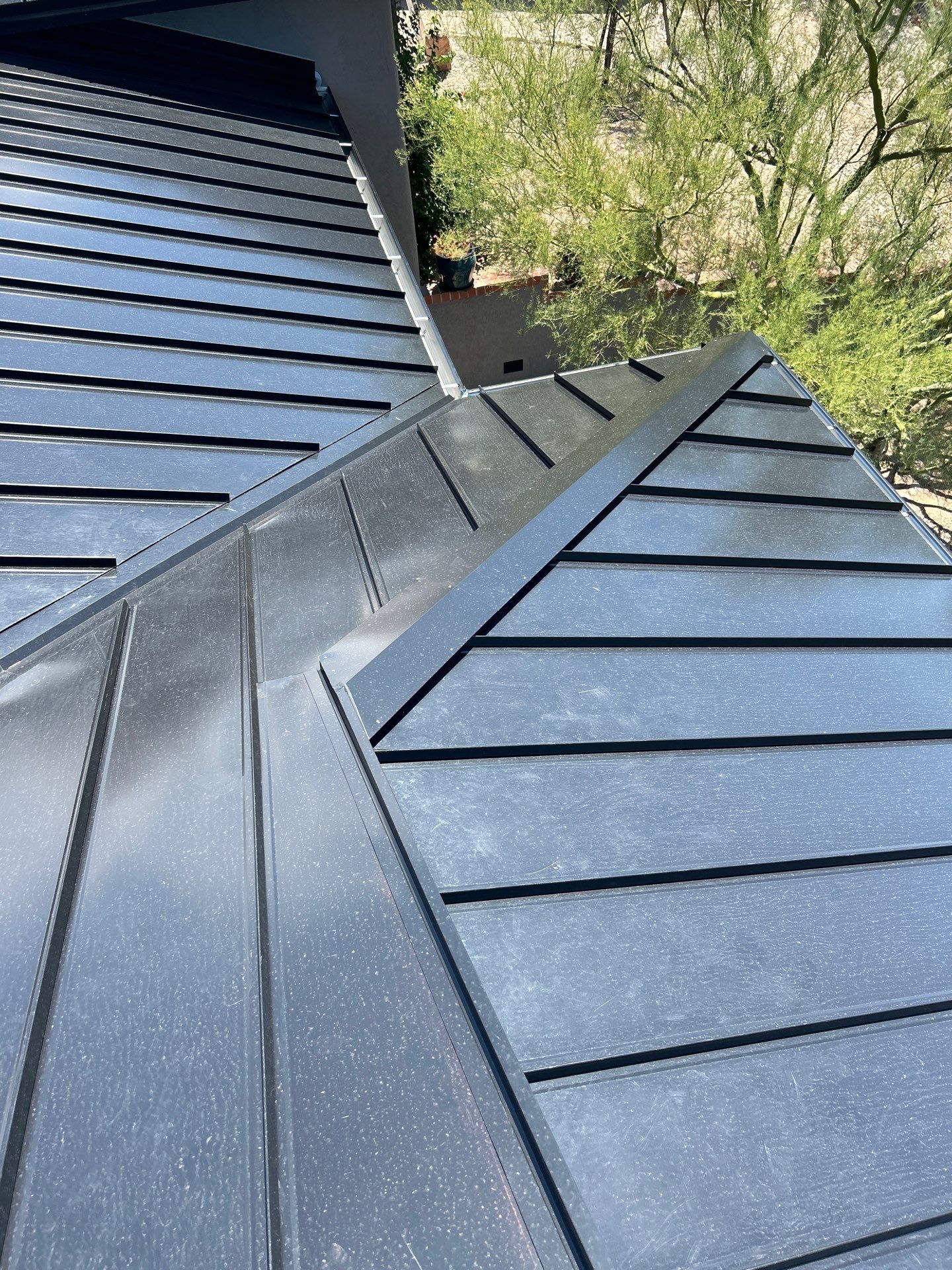 Black Standing Seam by Reimagine Roofing