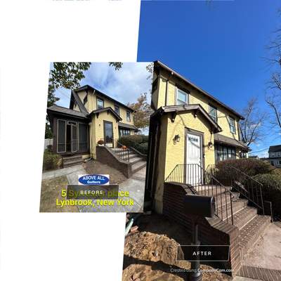 Roof Drainage Installation in Lynbrook, NY** 🌟🏡