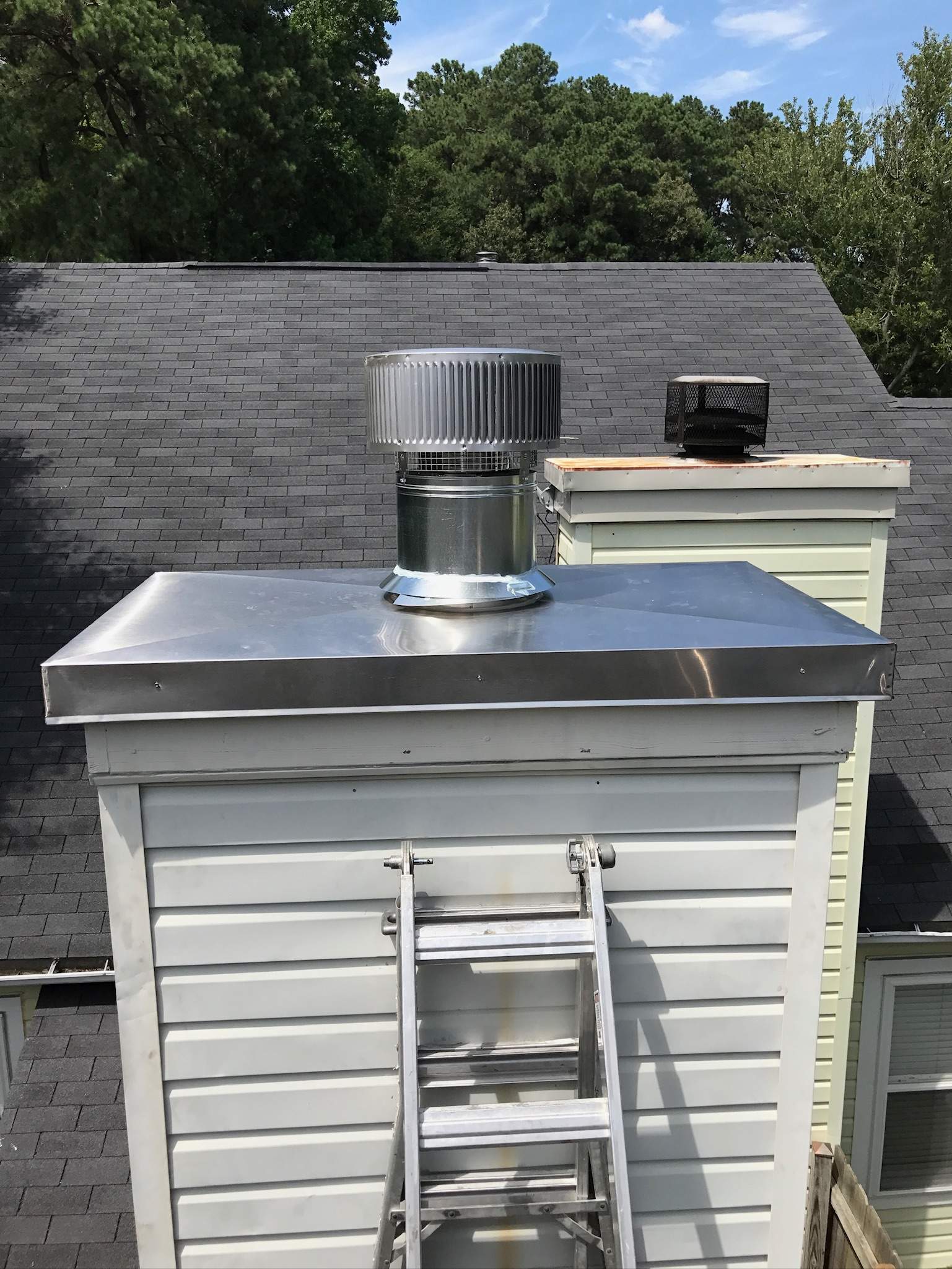 Chase Cover + Cap by Premier Chimney and Roofing