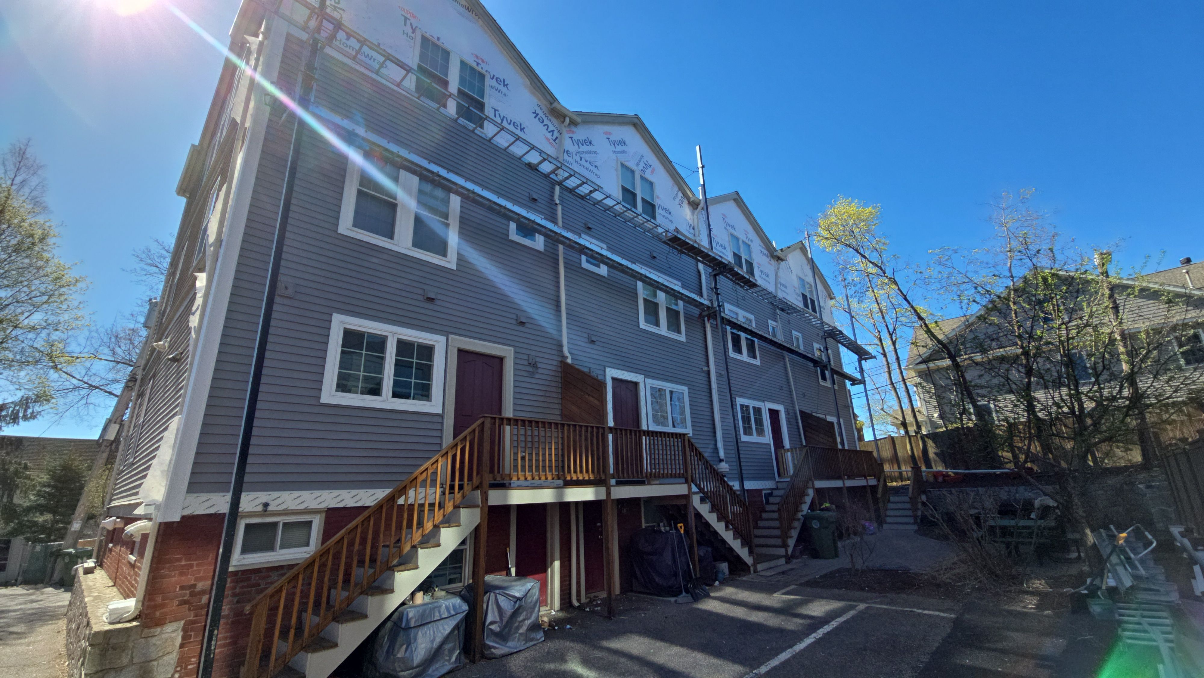 Vinyl siding and Entry Doors inn  Watertown, MA by UBrothers Construction