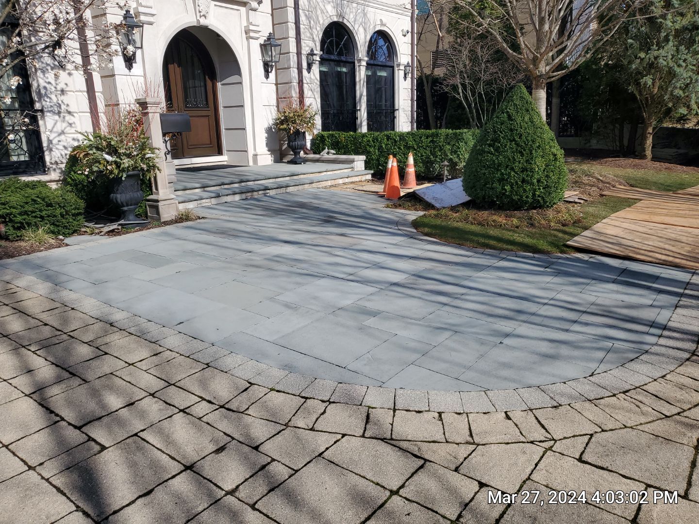 Brick paver clean, sand and seal.  using Surebond SB-1300 by Northern Power Washing LLC.