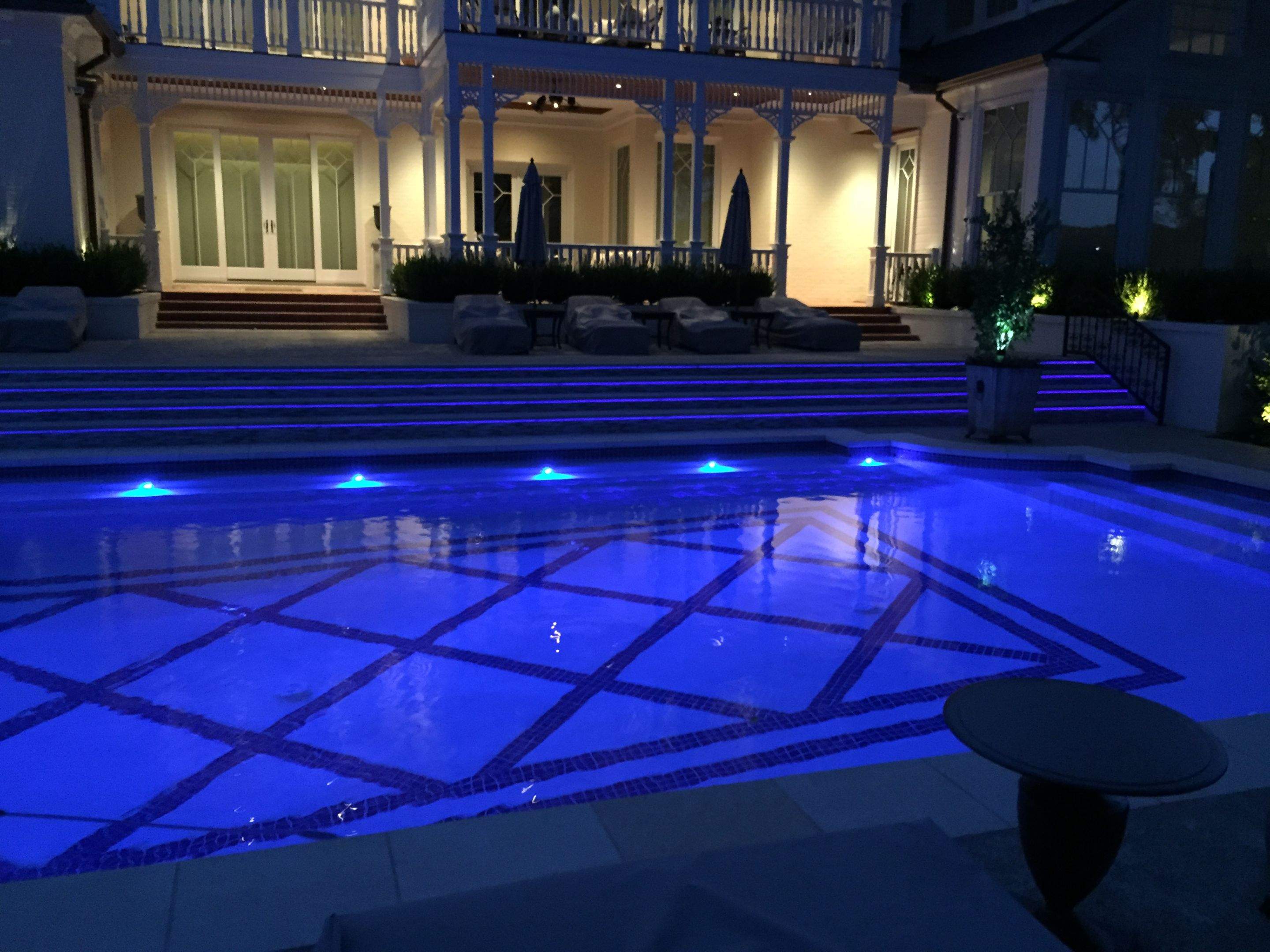 Austin Boat Dock + Outdoor Landscape Lighting by Outdoor Lights + Shades