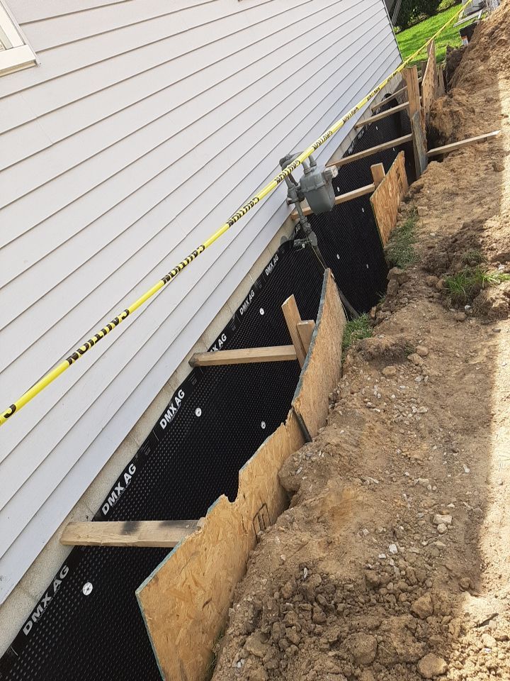 Wall Straightening and Reinforcement using Embedded Fiber Reinforcement by Toledo Basement Repair 