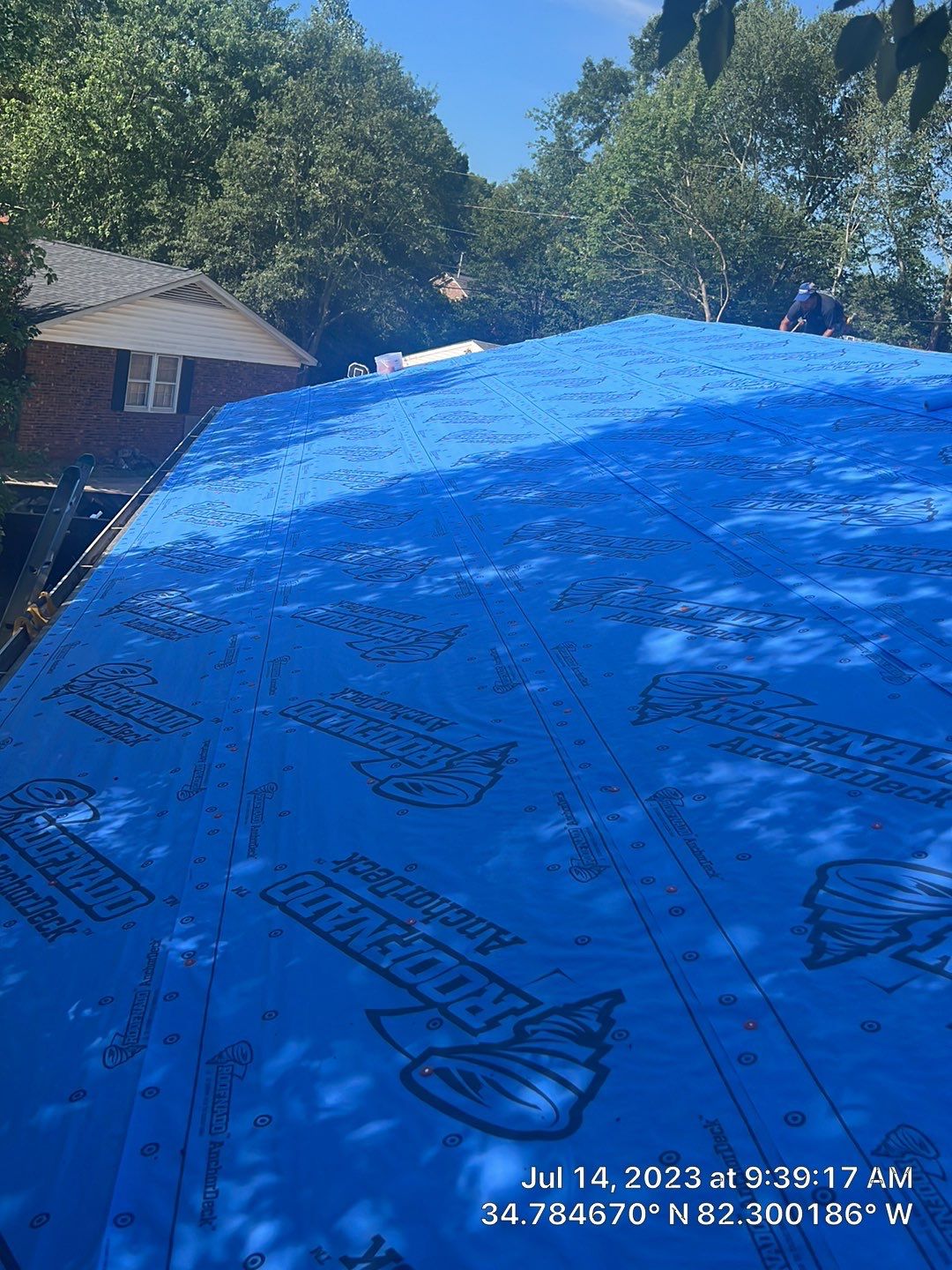 Asphalt Shingle Roof Replacement on Mauldin Ranch Home by Roofers LLC