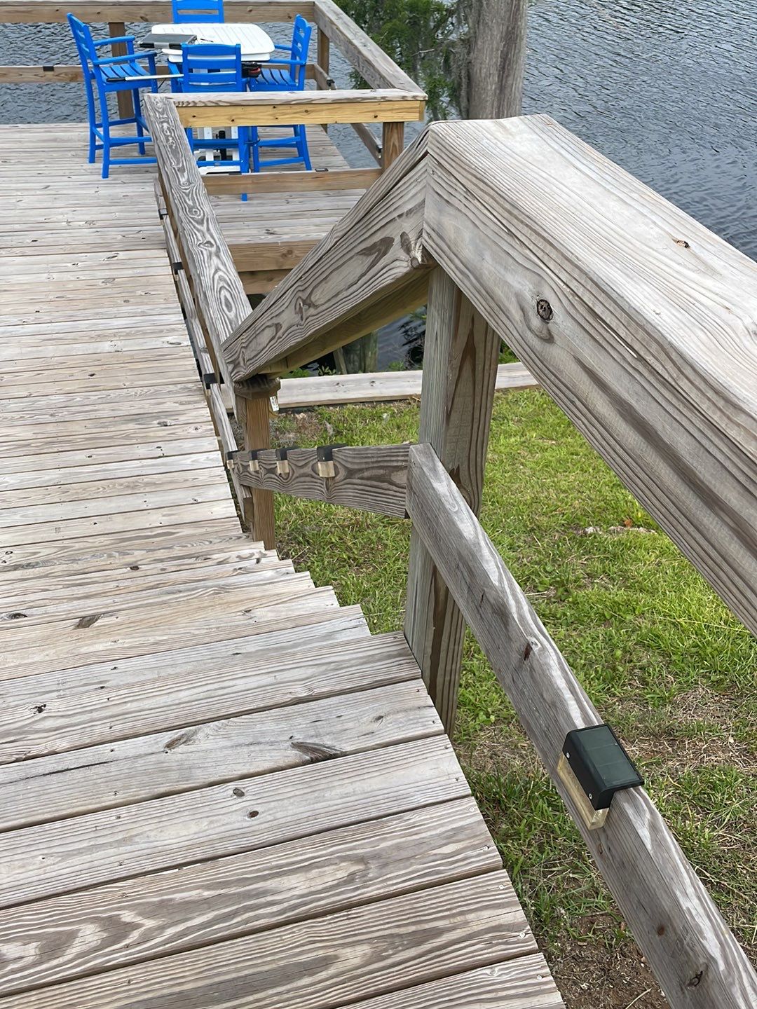 Dock using Wood Sealant by DuraSeal