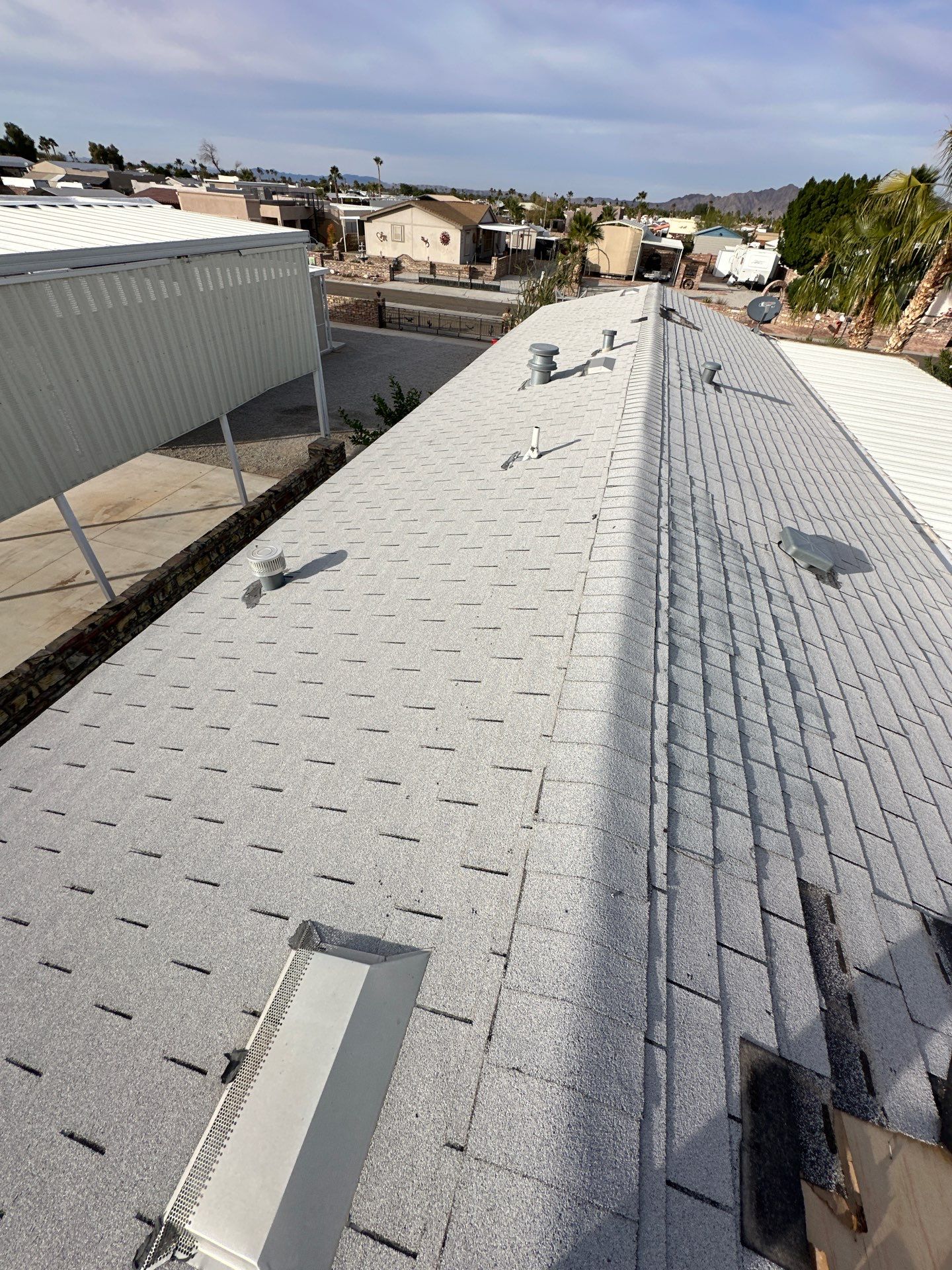 Silver Birch Shingles by Reimagine Roofing