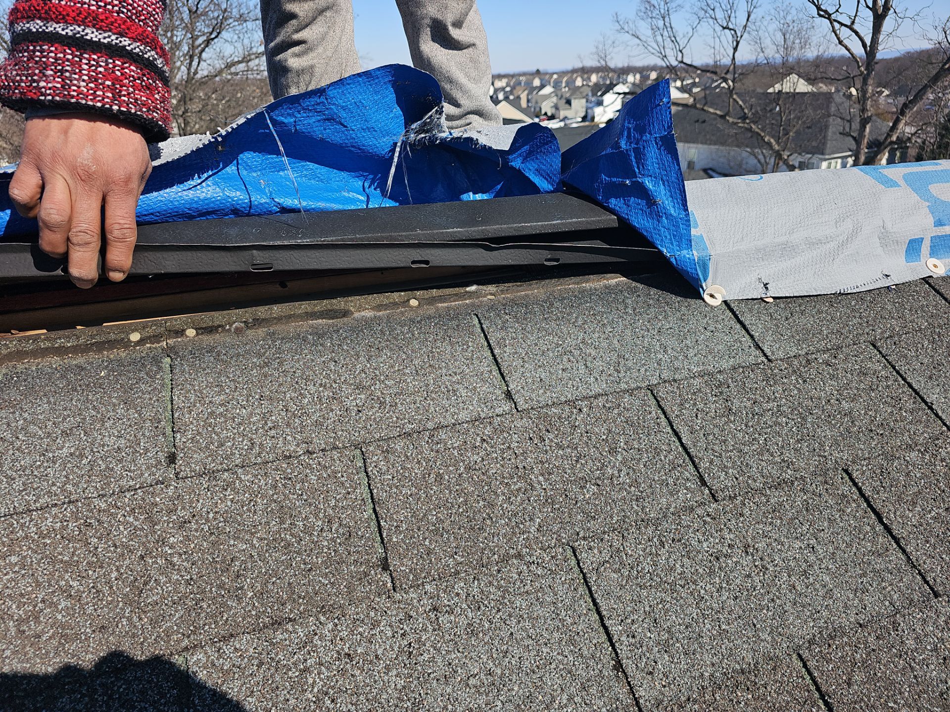 Roof Replacement - Charcoal Black by Winchester Roofing