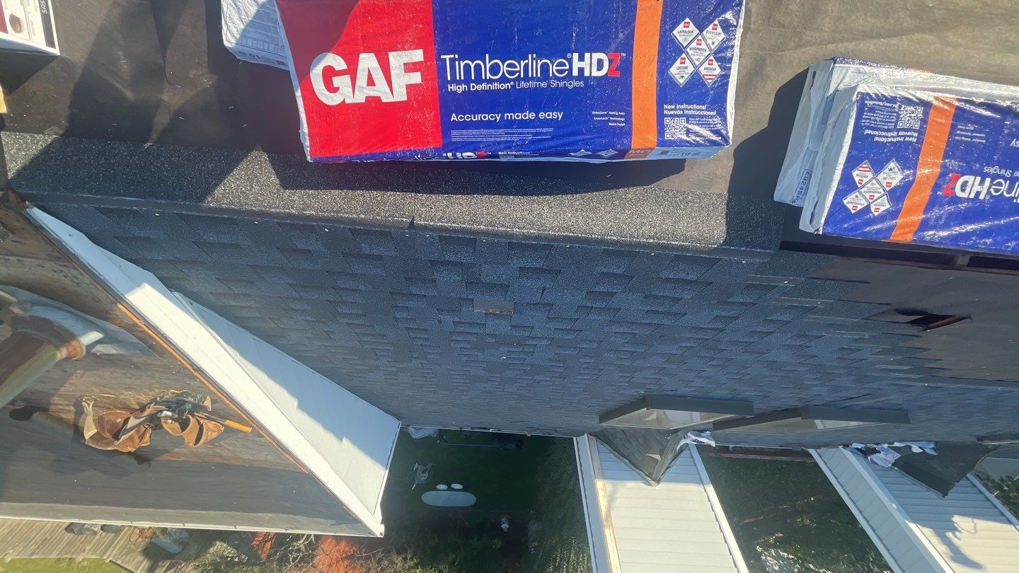 Multi-family unit roof replacement. using GAF Timberline HDZ by Pro Home Services Inc