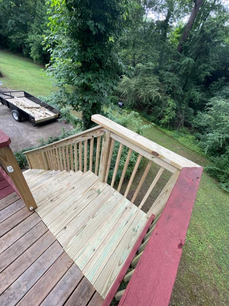 Forest Brook - Staircase by Pillar and Pine