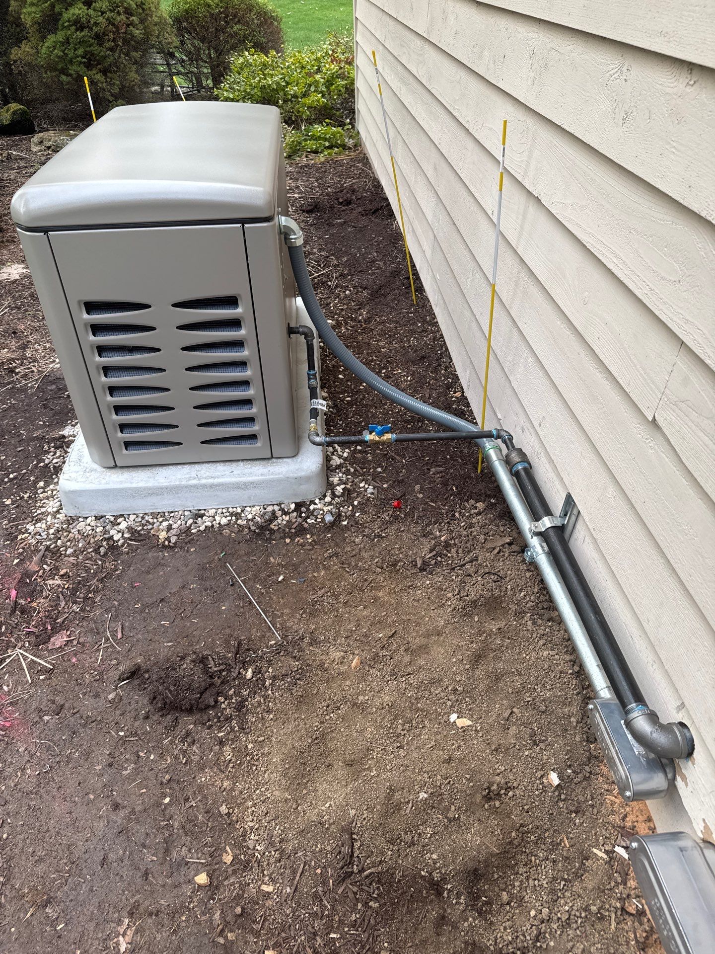 Kohler 20 kW Generator & 200 A Whole‑House Transfer Switch Installation – New Berlin, WI by GSHA Services LTD