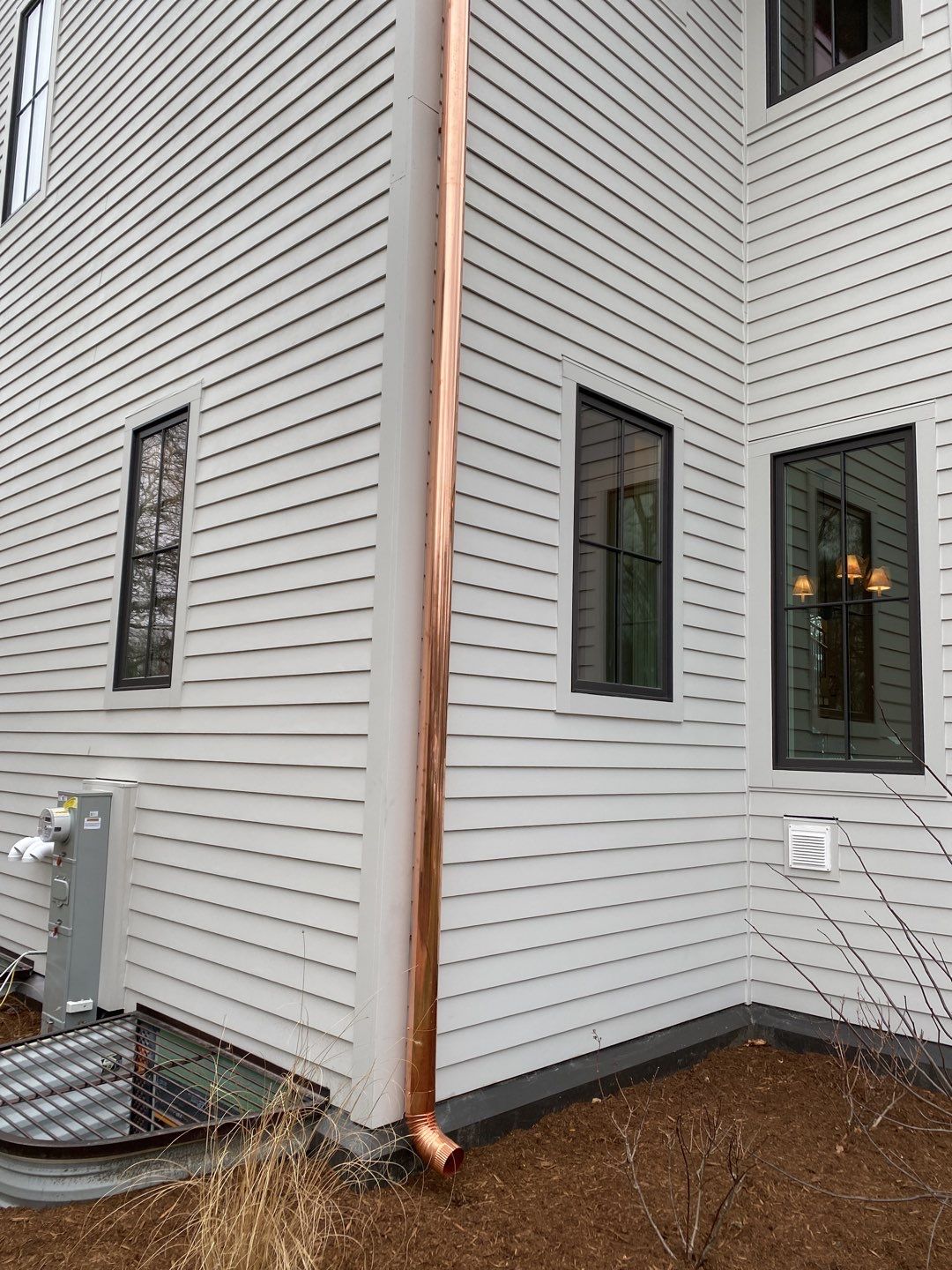 New Home Construction using Fiber Cement by Style Exteriors by Corley