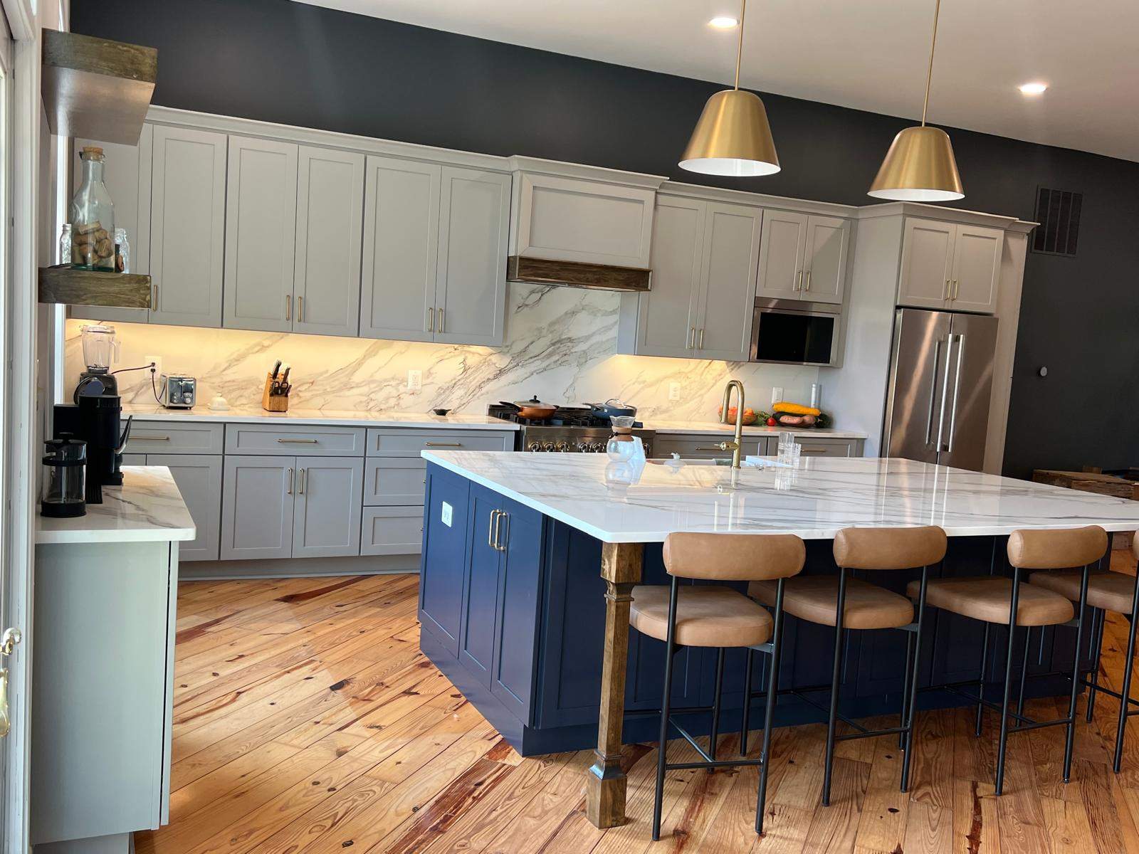 Kitchen renovation in Lovettsville, VA by Nova HomeWorks 