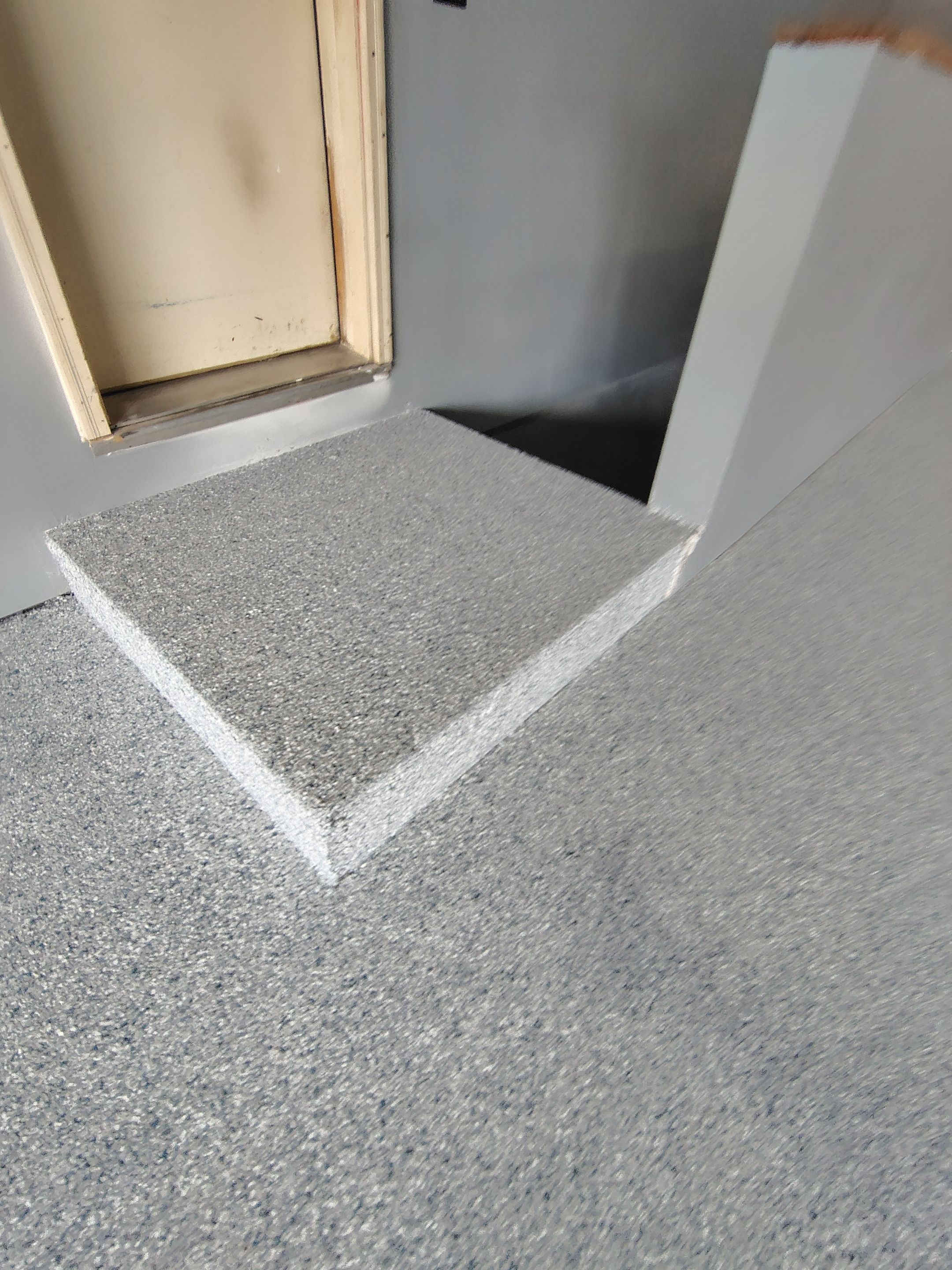 Garage Floor Concrete Coating and Surface Restoration in Colman by Select Painting, Coatings & Garage Cabinets