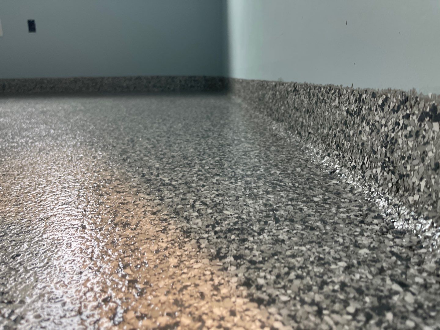 Hawthorne Library-Maker Space in Slatestone by Cross Creek Concrete Coatings