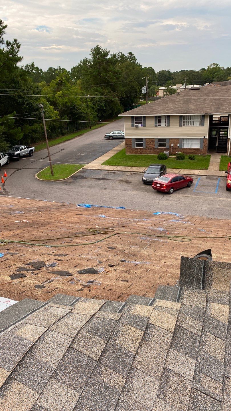 Commercial Roofing Installation using Roof Replacement by American Roofing & Construction LLC