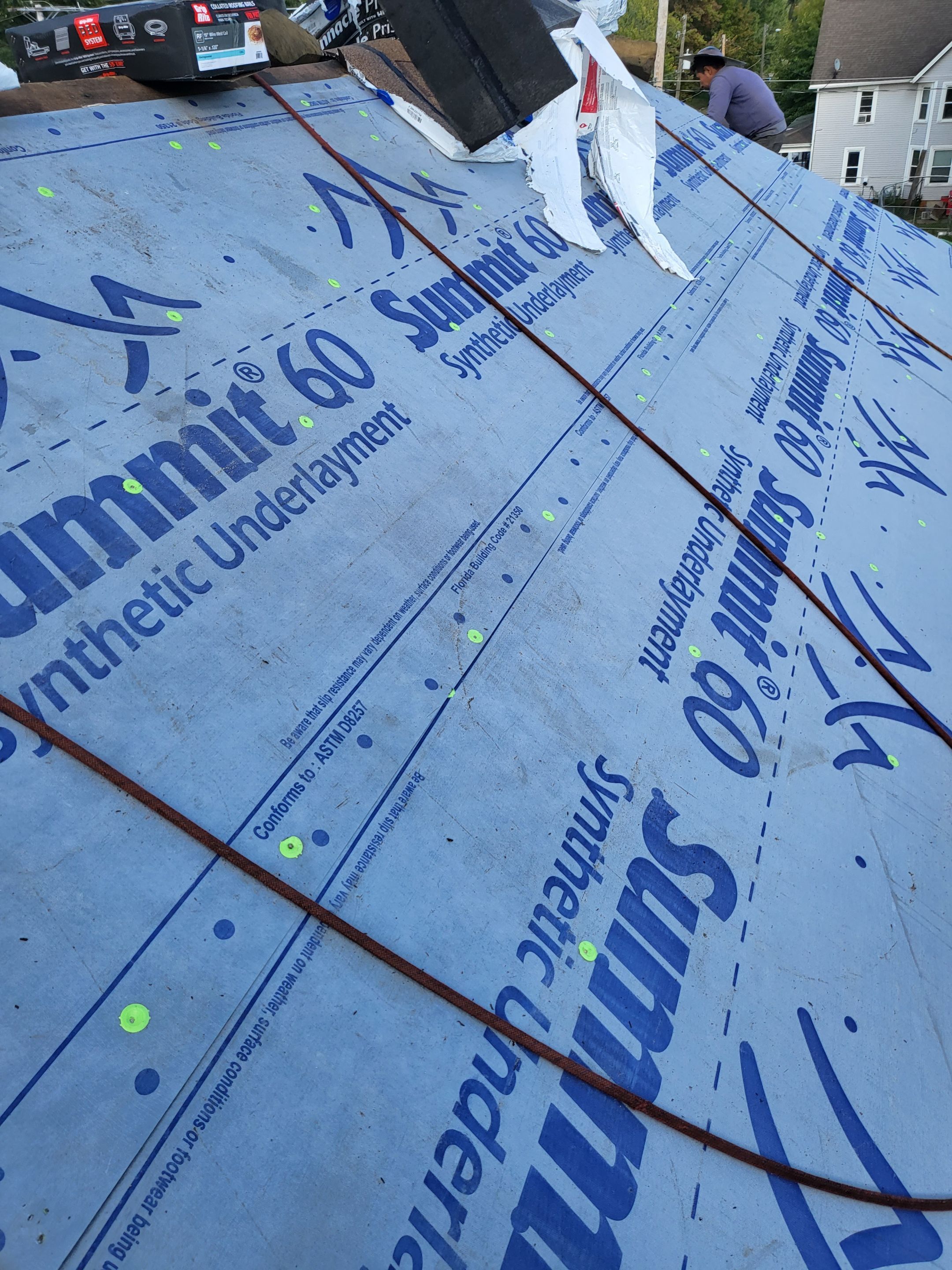 ATLAS PINNACLE COLOR: MORNING HARVEST DRIP EDGE: MUSKET BROWN by Eagle Eye Roofing
