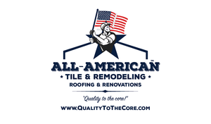 Logo for All American Tile & Remodeling by Ry Brooks