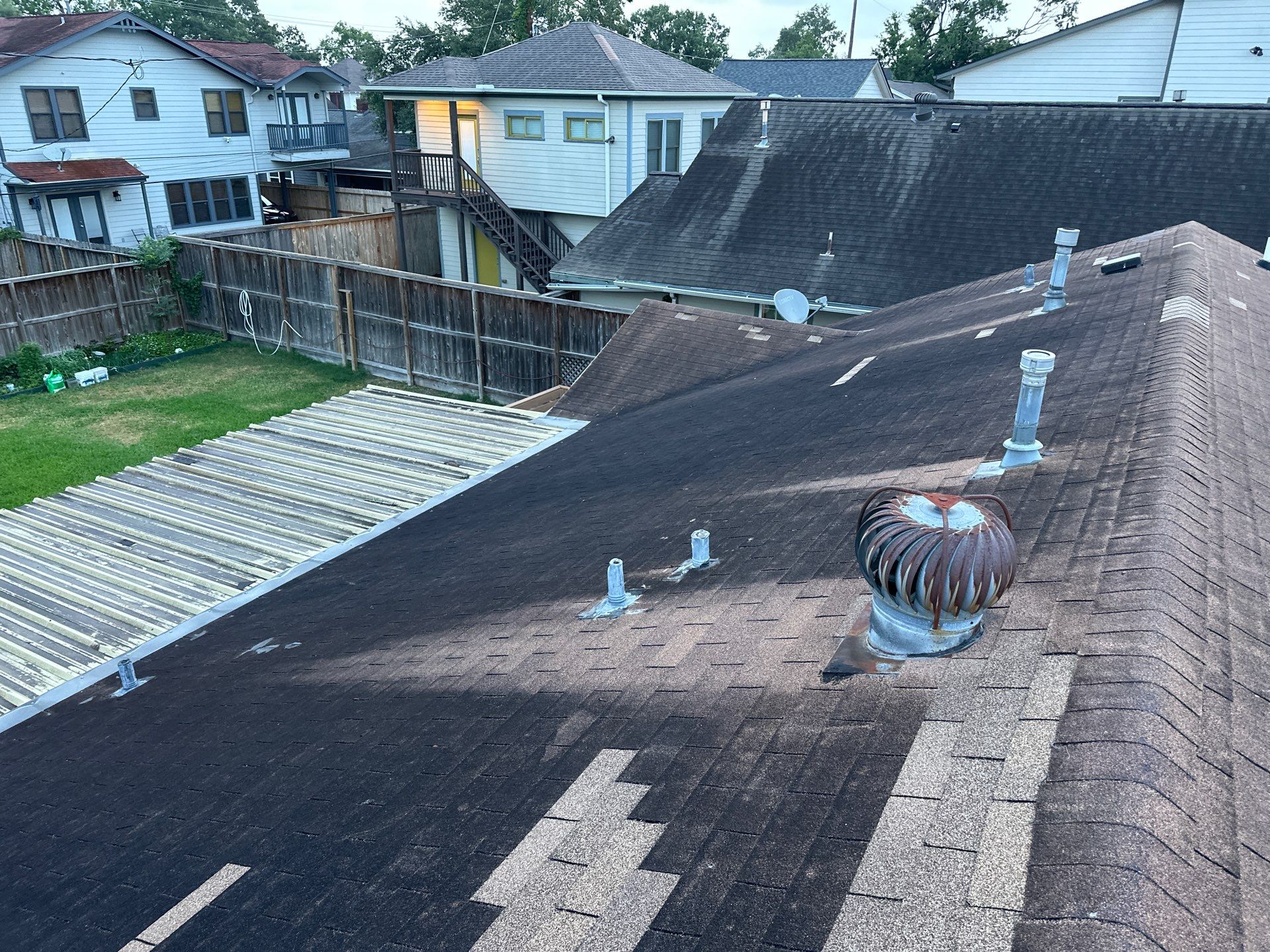 Project in Houston by Motion Roofing