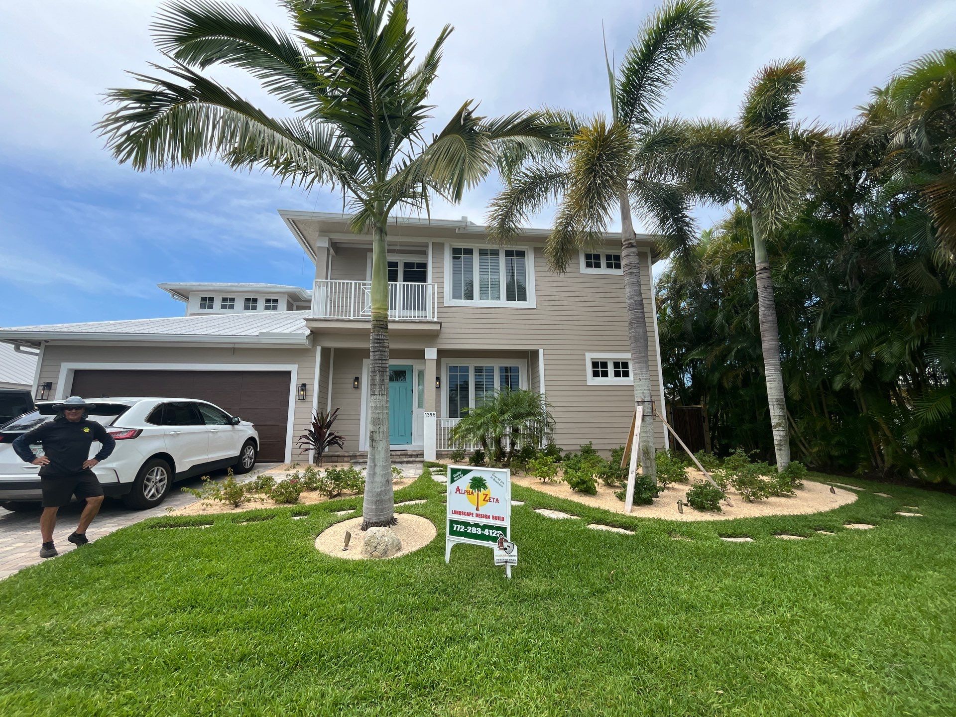 “Tropical Oasis Transformation in Palm City” by Alpha Zeta Enterprises Inc