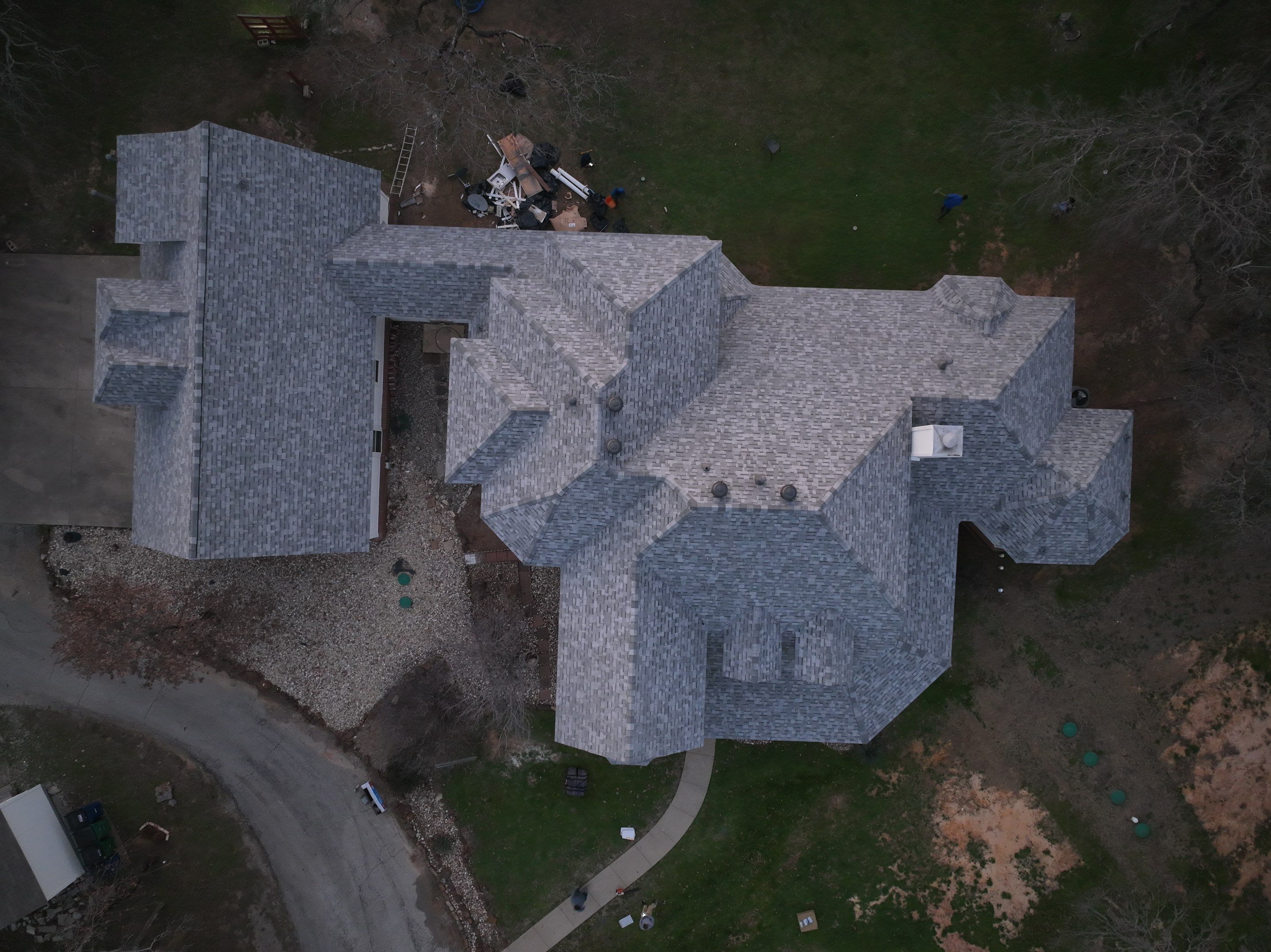 Residential Roofing Installation using Malarkey Legacy Silverwood by OneSource Roofing and Restoration