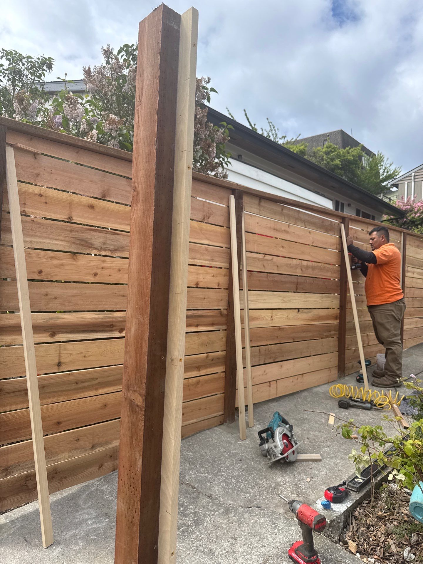 Retaining Wall & Fence Installation  by Jireh Asphalt & Concrete Inc 