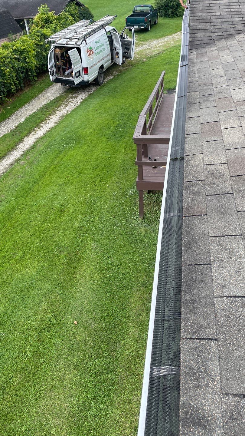 Micro-Mesh Gutter Protection  by Secure Construction Company Inc