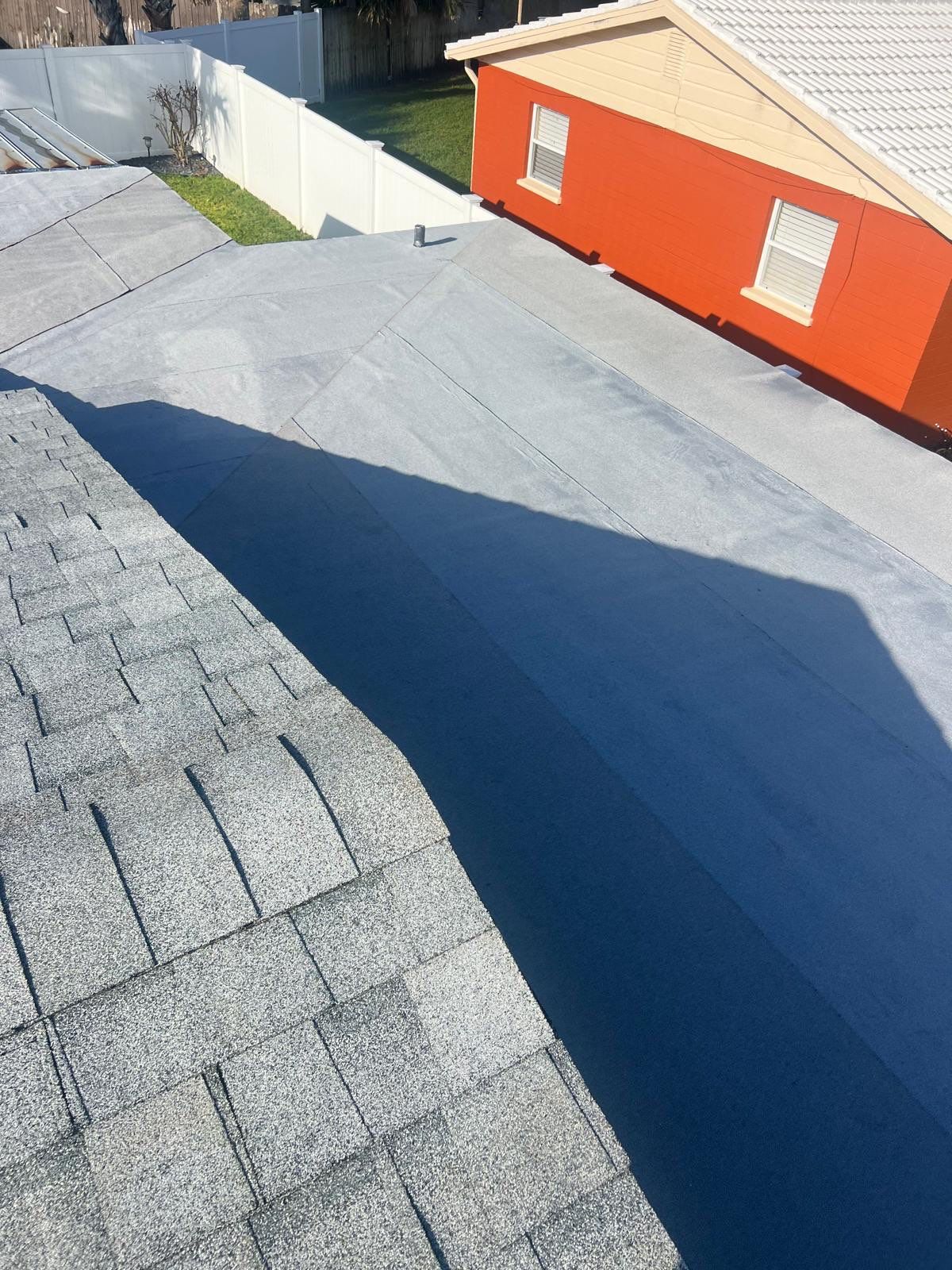 Shingle & Flat Roof Reroof Replacement Ormond Beach FL by Pinnacle Roofing Group