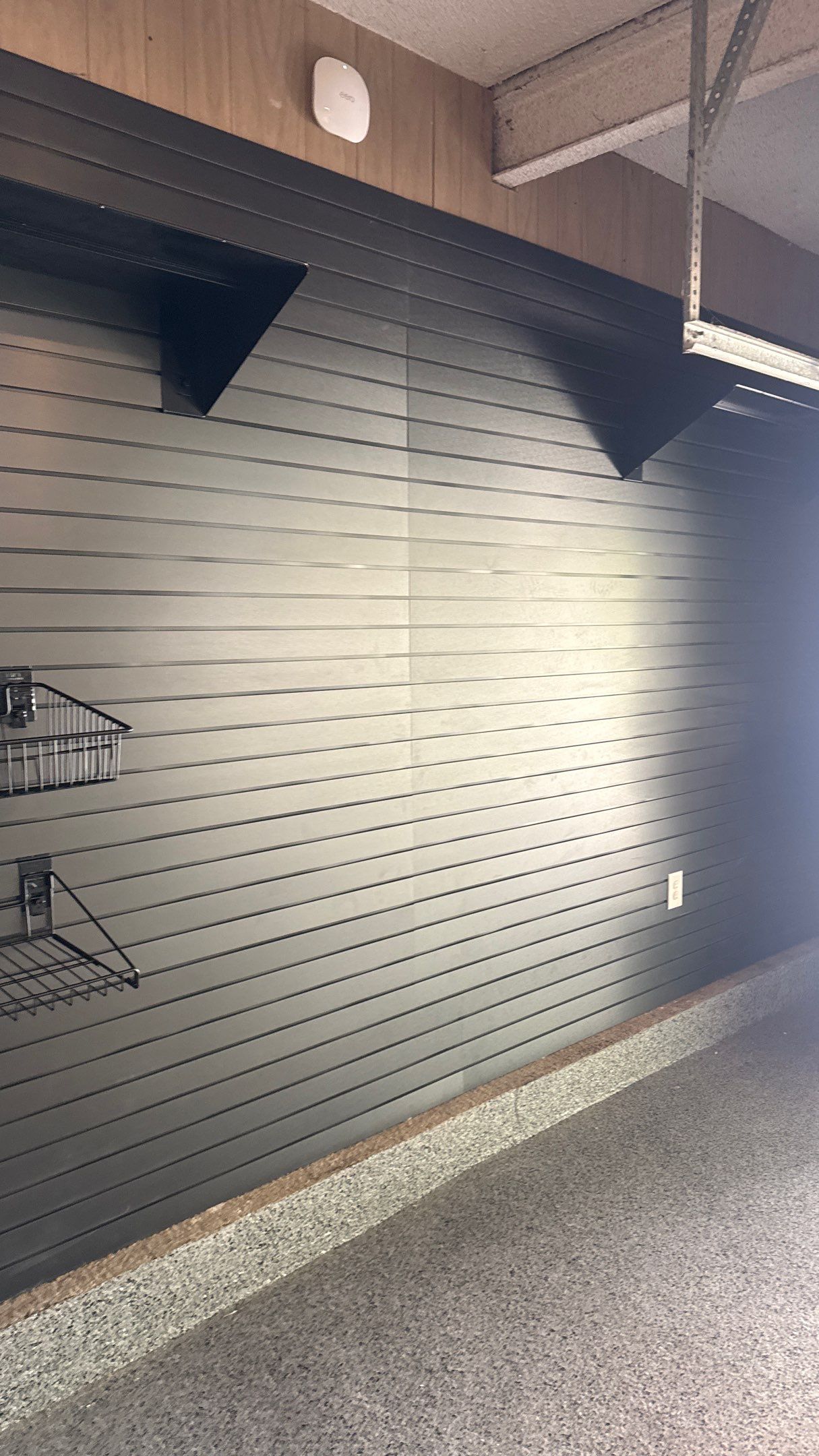 Custom Garage Slatwall Storage System Installation in Mission Hills by Banner Garage