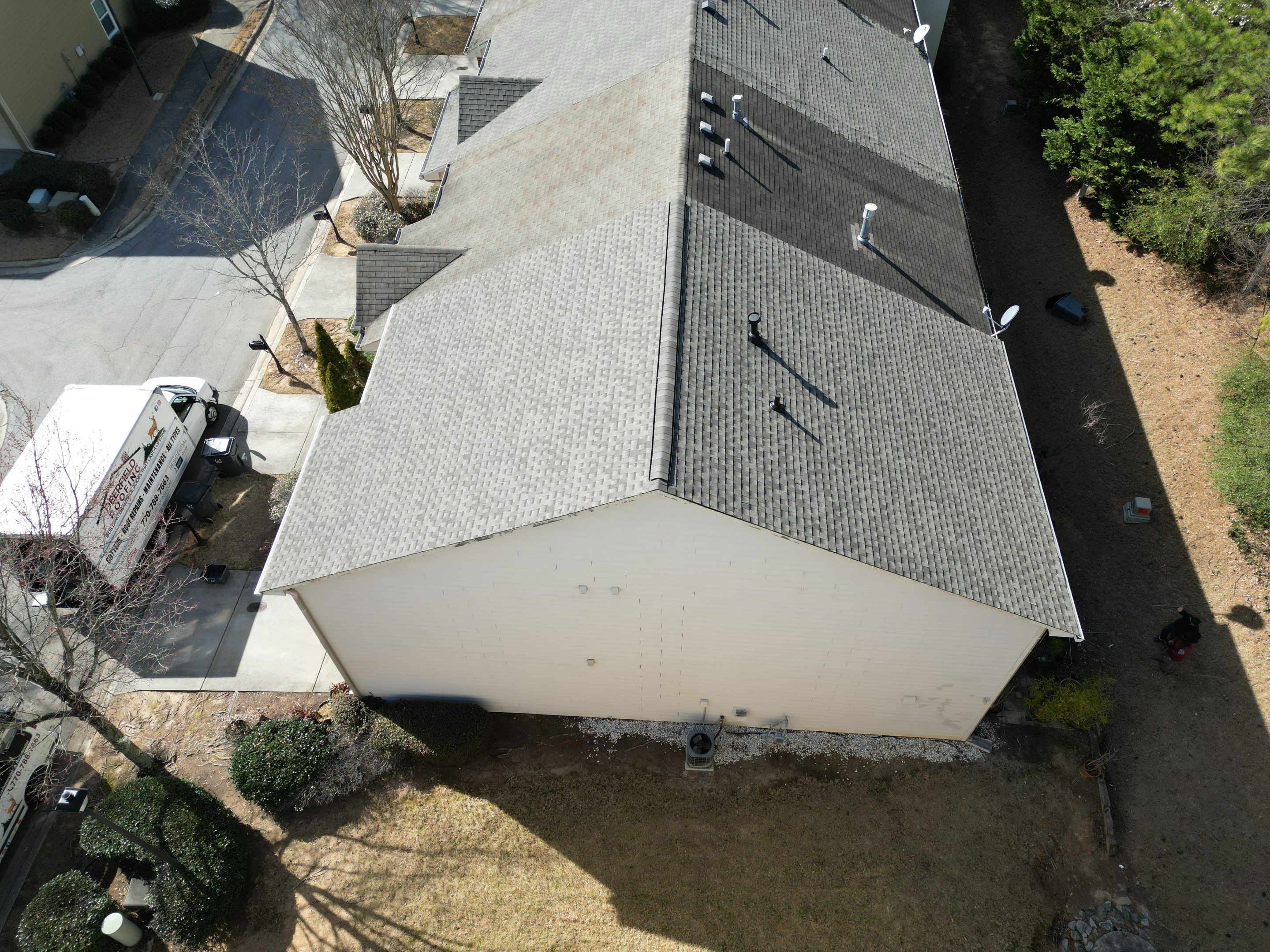 Roof replacement by Deerfield Roofing LLC