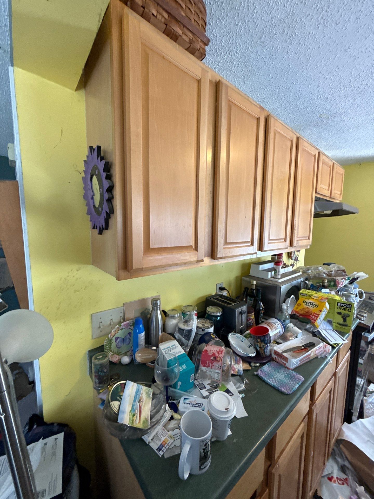 Property Cleanout in Progress at a Residential Home in Coventry, CT by Diamond Image LLC