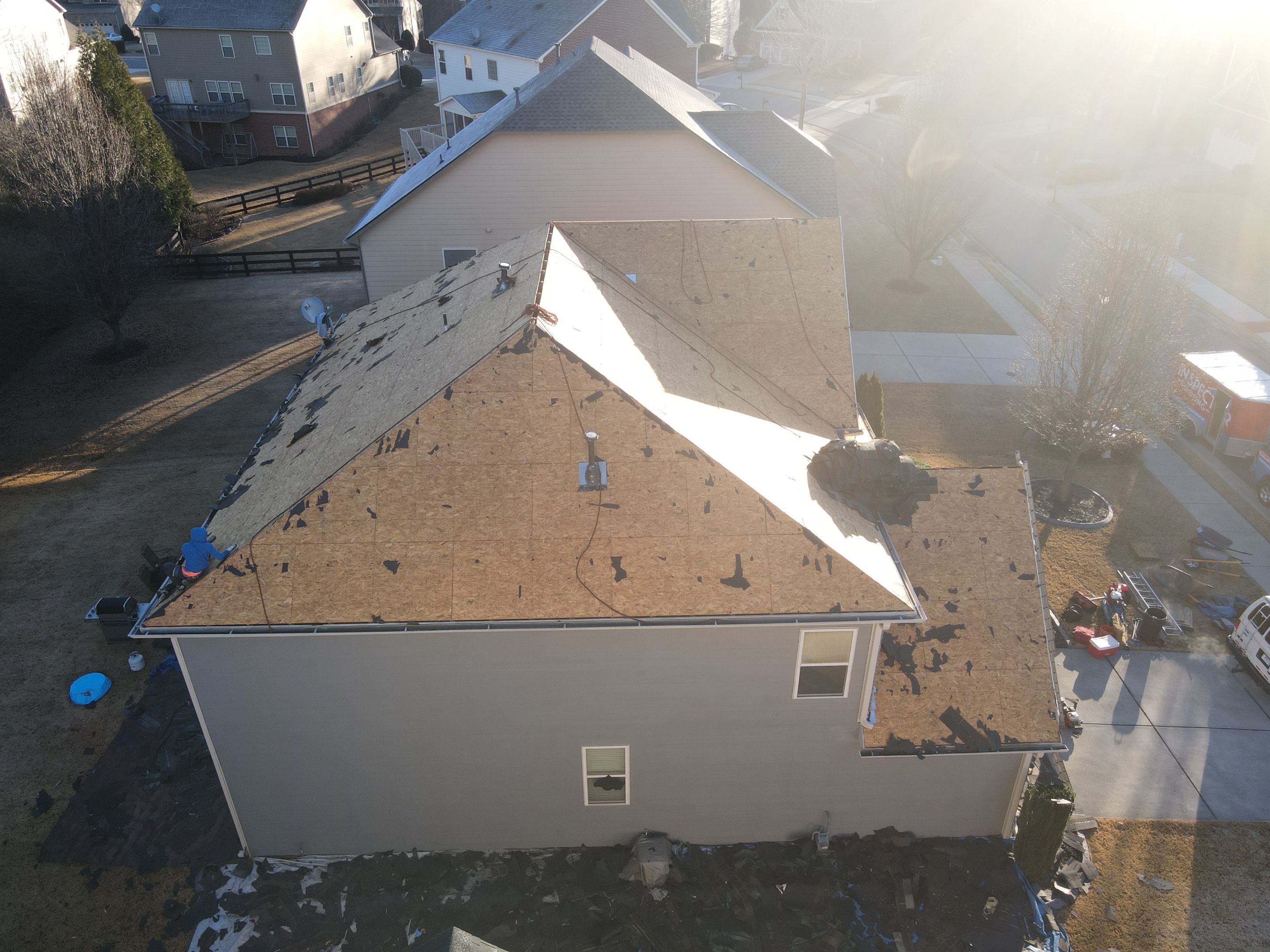 Residential Roofing Installation by Inspector Roofing and Restoration