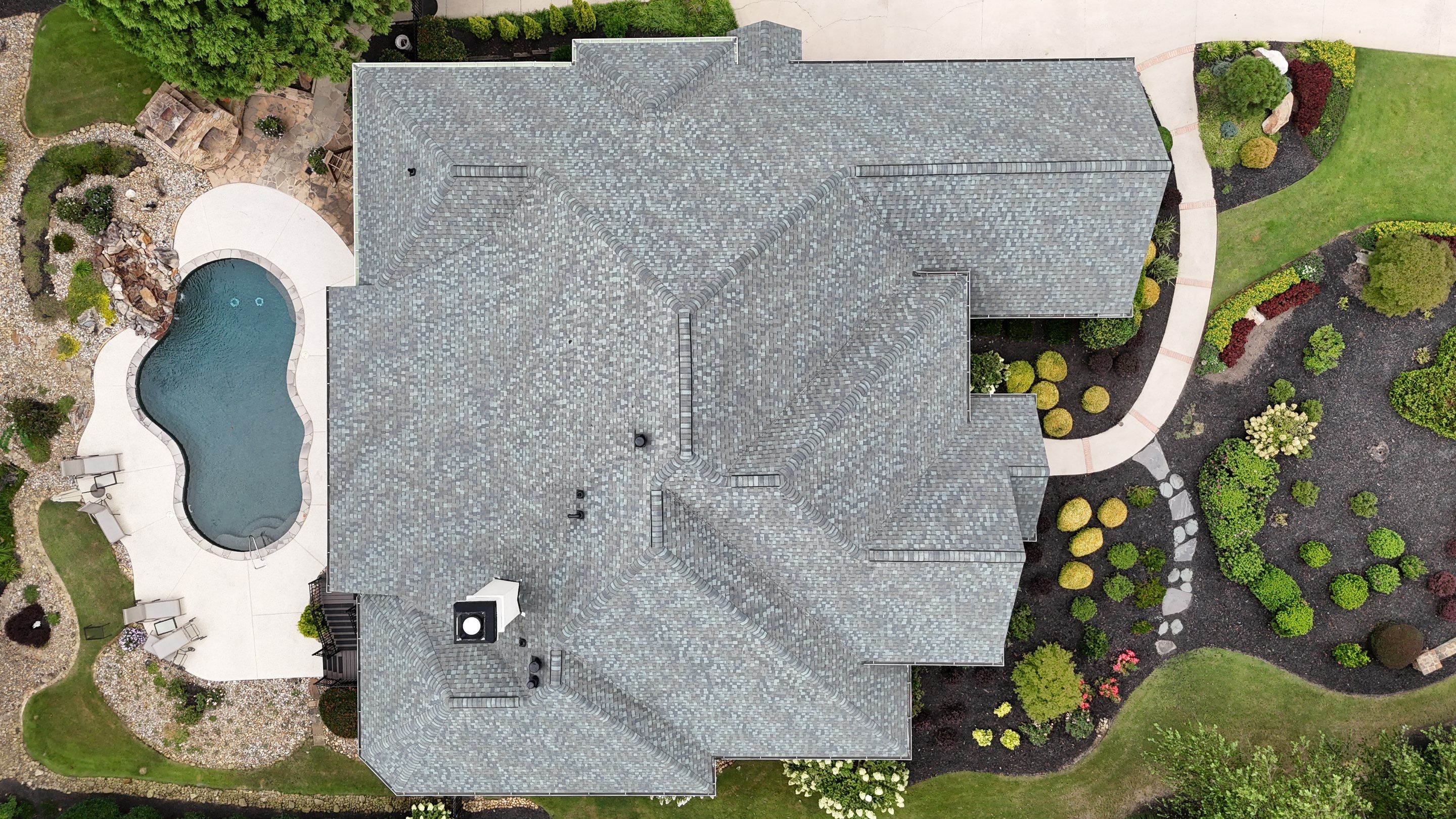 Cumming, GA Roof Replacement CertainTeed Landmark Pro Max Def Georgetown Gray by Reset Roofing