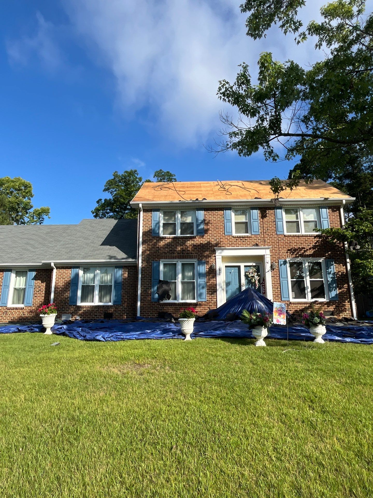 Roof and Porch Repair by Karcher Roofing