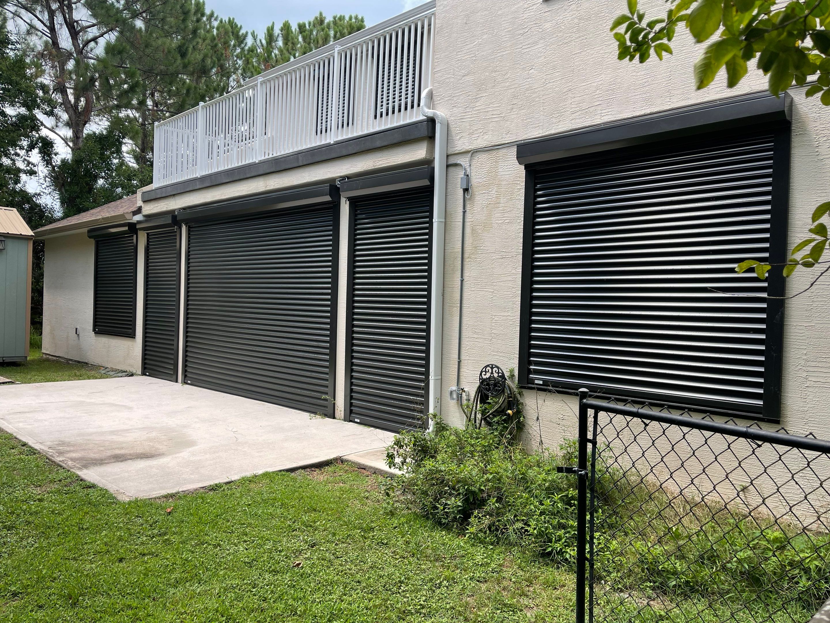 Bronze Rolling Shutters by Smart Guard Shutters
