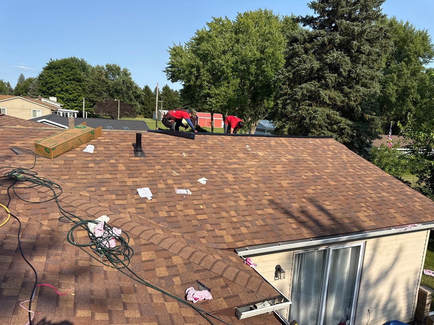 Roof Replacement using Owens Corning Tru Definitions by 180 Contractors